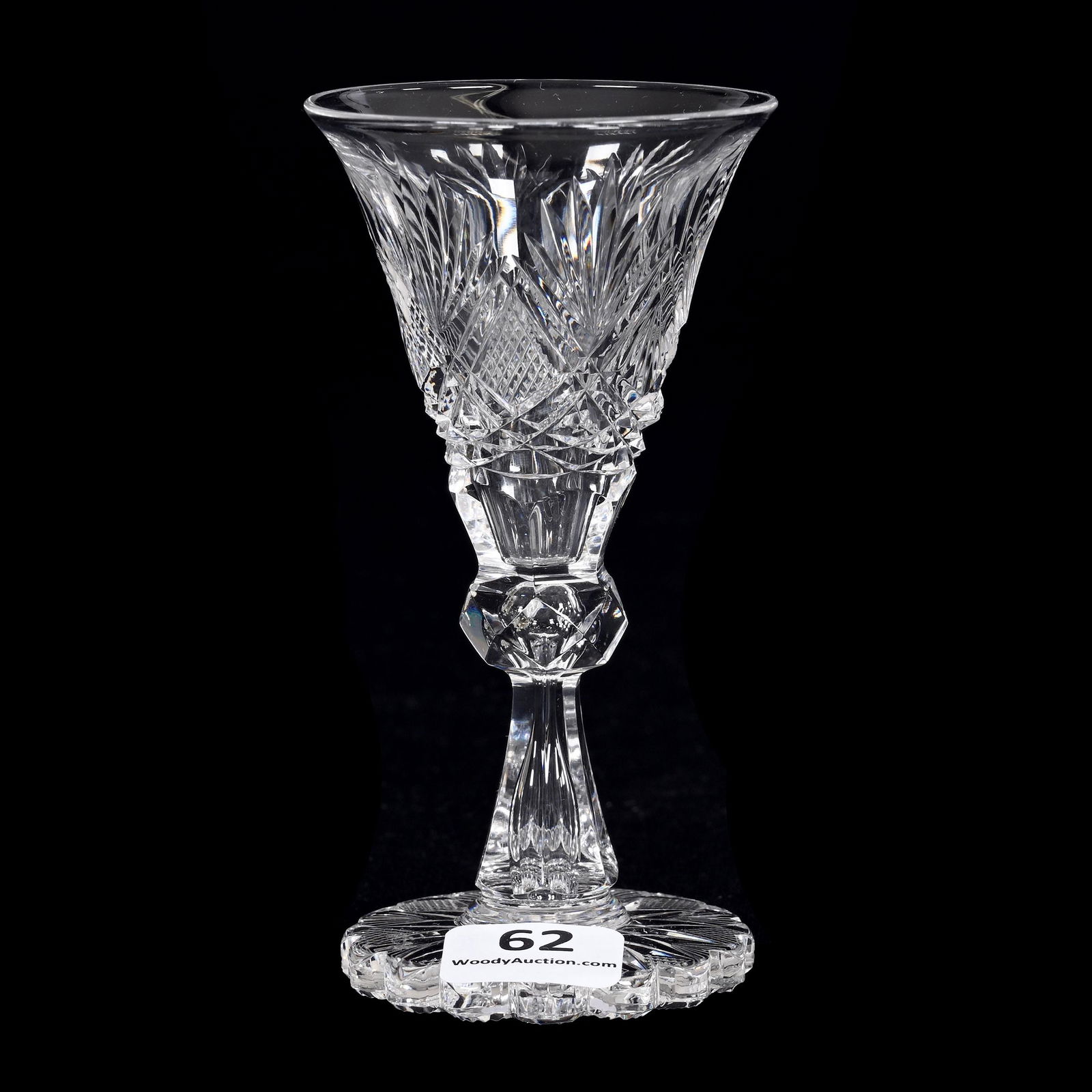 Sherry Stem, ABCG, Parisian Pattern By Dorflinger (1 of 3)