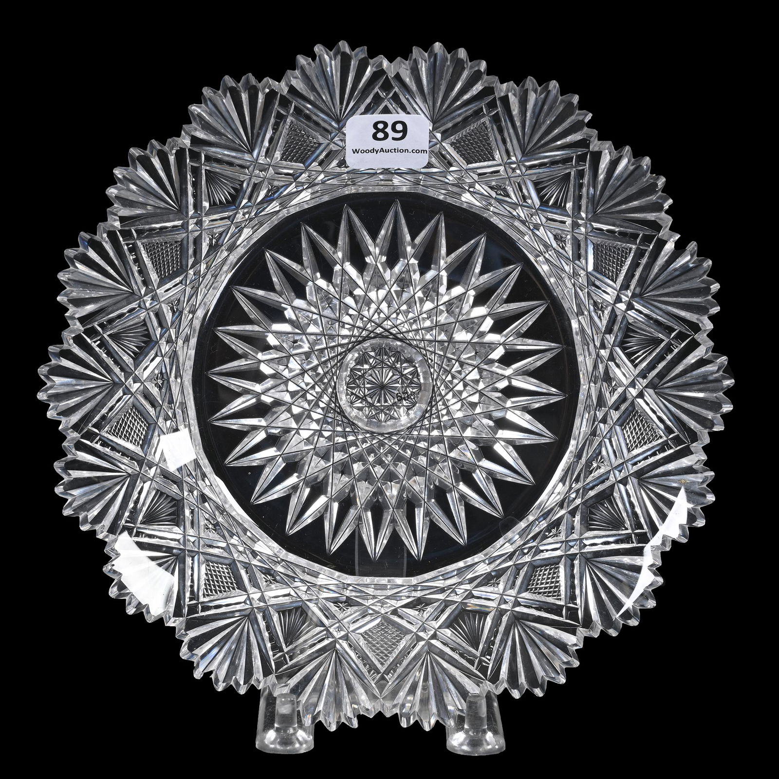 Plate, ABCG, Parisian Pattern By Dorflinger (1 of 2)