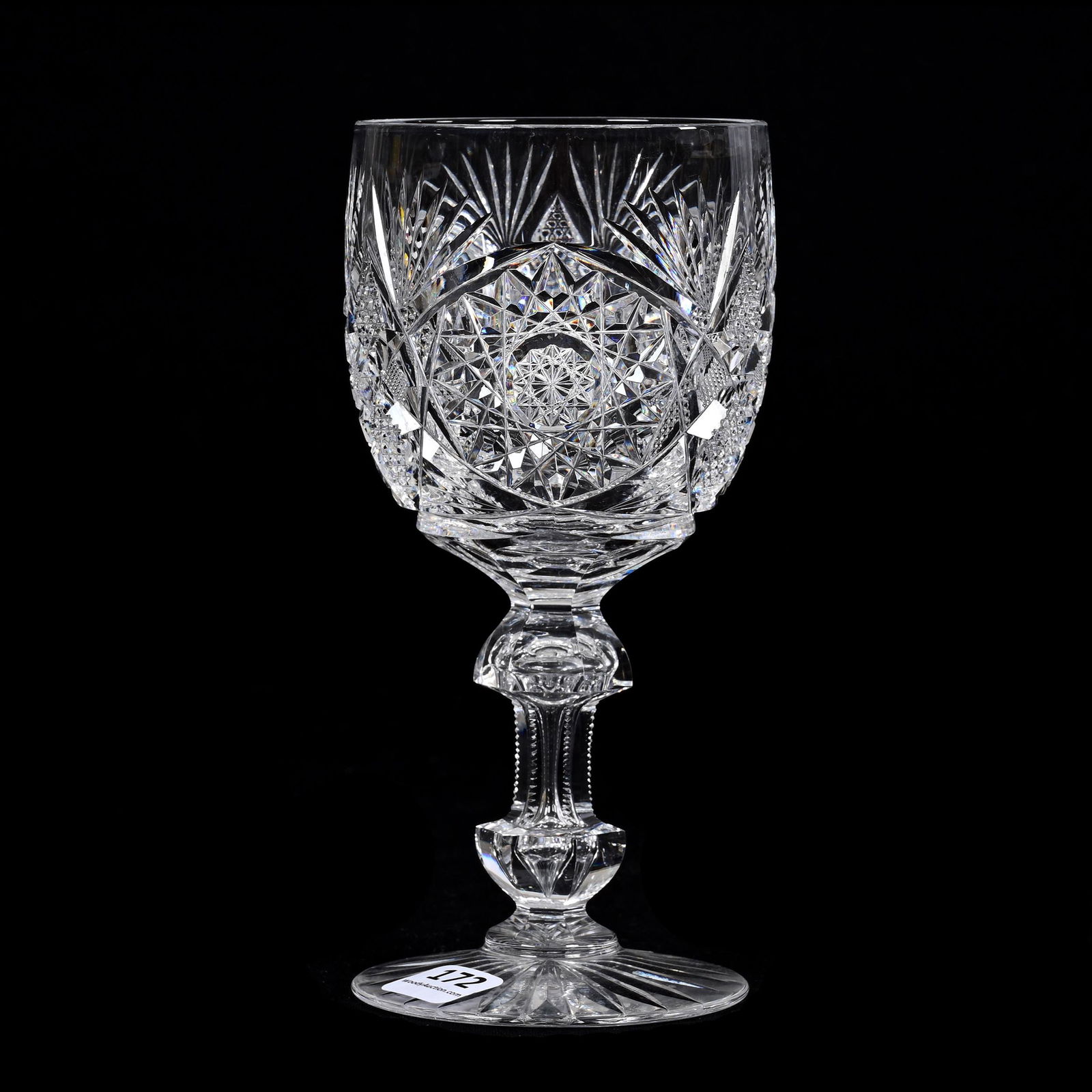 Goblet, ABCG, Pattern #177 By Quaker City (1 of 3)