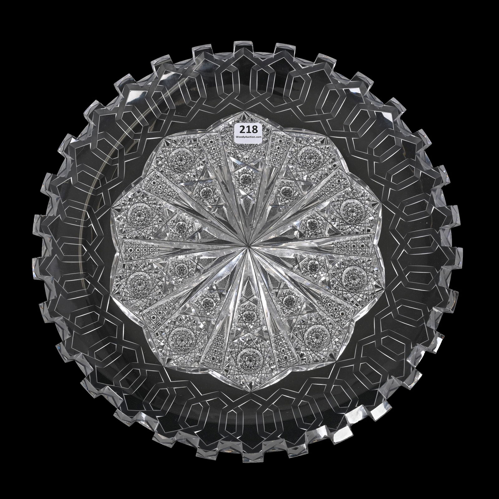 Round Tray, ABCG, Alhambra Pattern By Meriden (1 of 2)