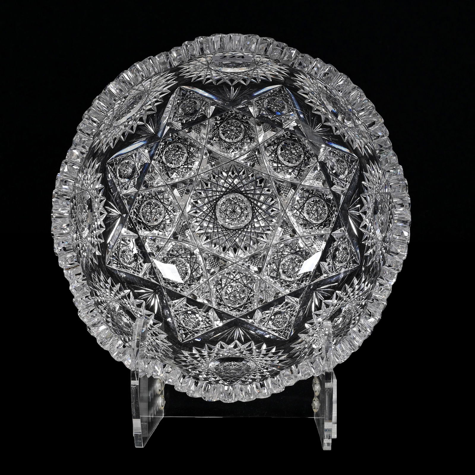 Bowl, ABCG, Pattern Resembles Festoon By Hawkes (1 of 3)