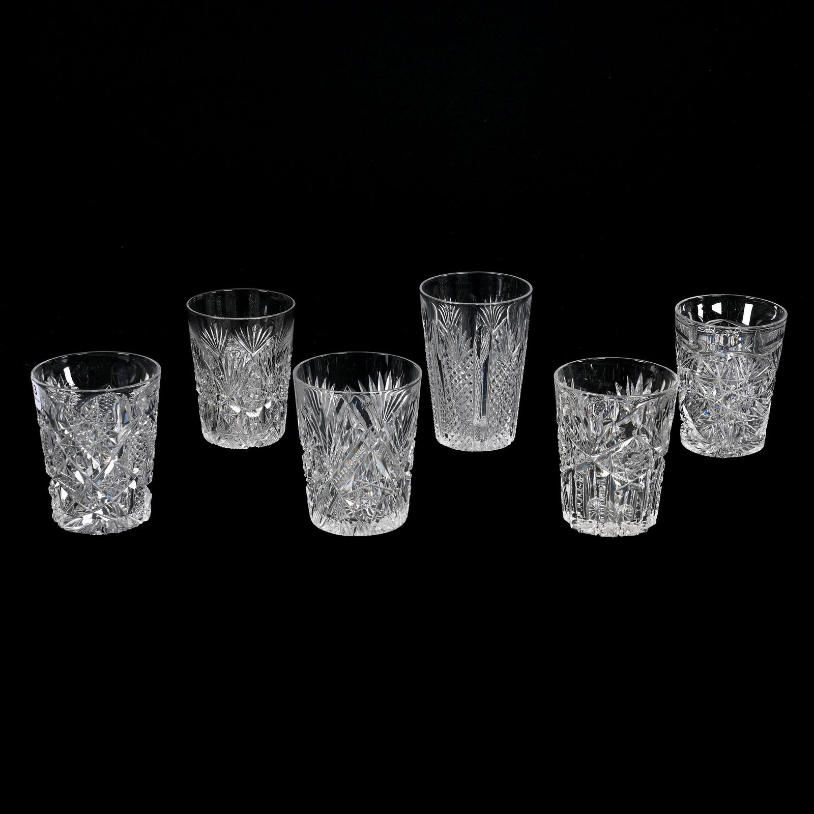 (6) Tumblers, ABCG, Assorted Patterns (1 of 4)