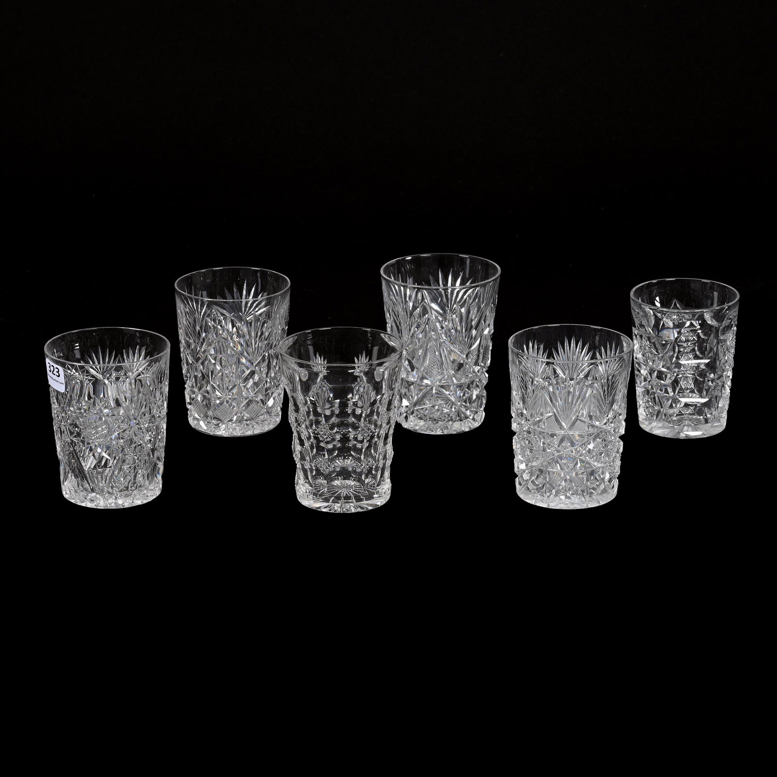 (6) Tumblers, ABCG, Assorted Patterns (1 of 3)
