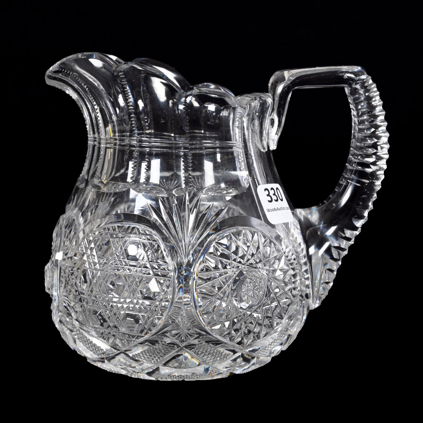 Milk Pitcher, ABCG, Columbus Pattern By Straus (1 of 3)