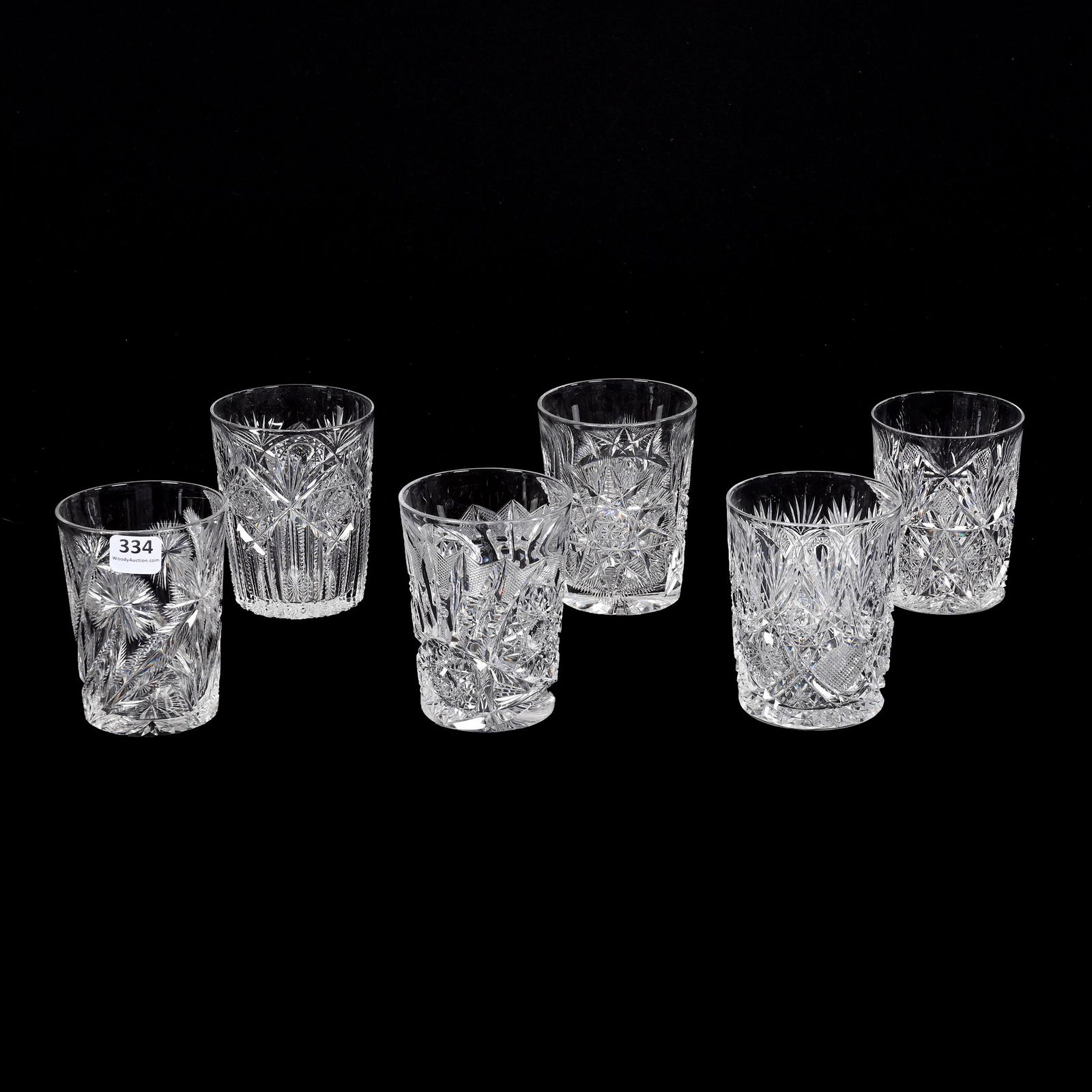 (6) Tumblers, ABCG, Assorted Patterns (1 of 3)