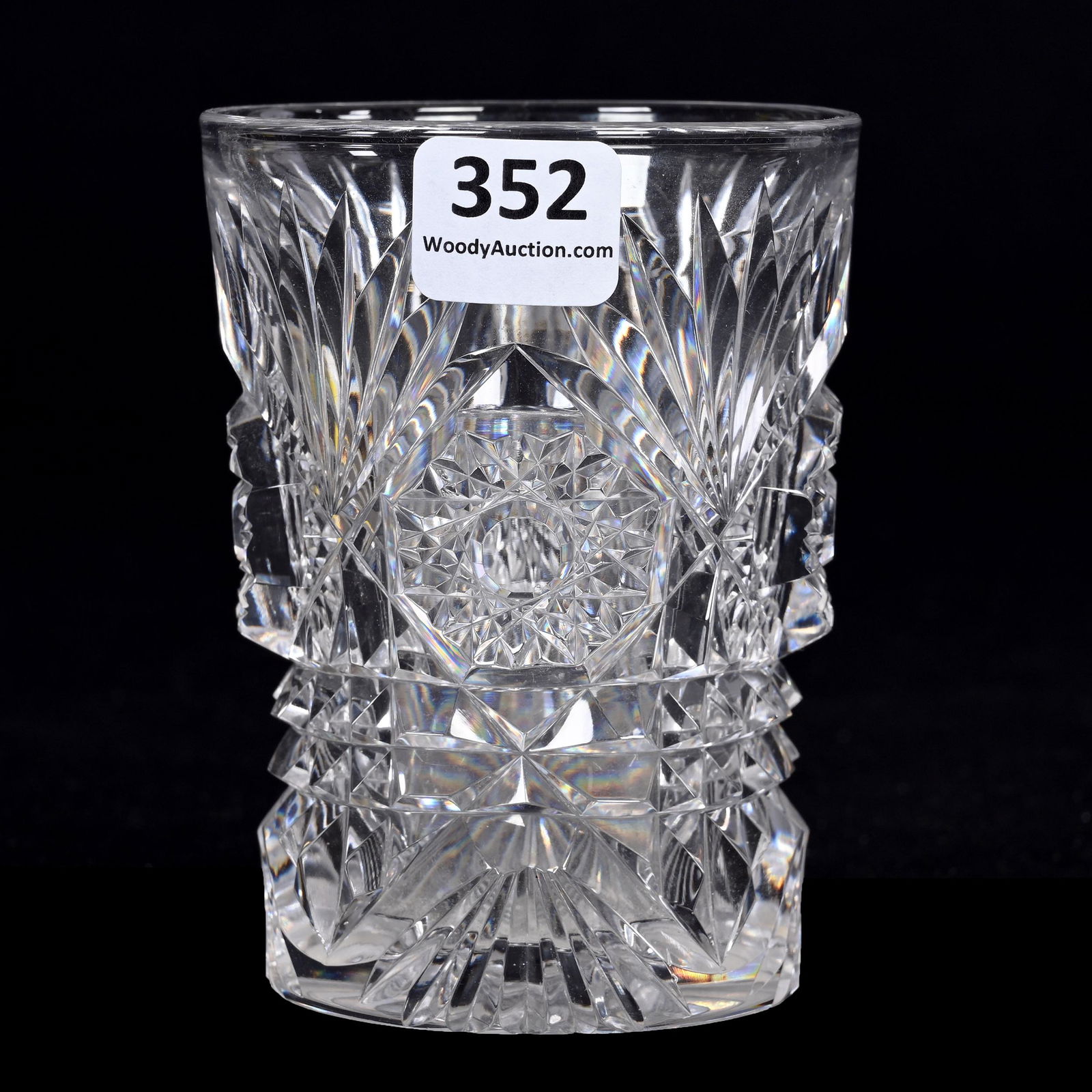 Tumbler, ABCG, Jewel Pattern By Phoenix Cut Glass (1 of 4)