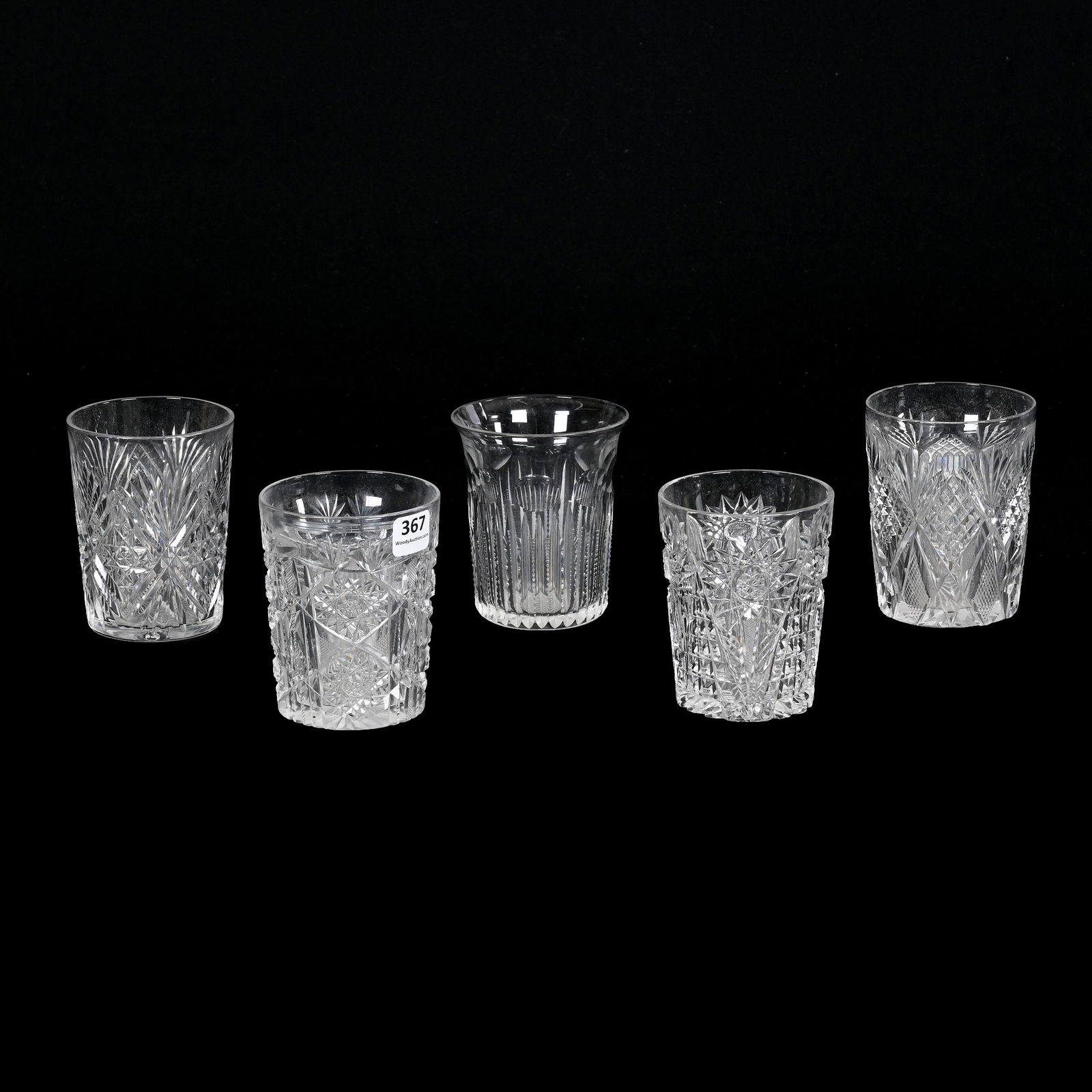(5) Tumblers, ABCG, Assorted Patterns (1 of 3)