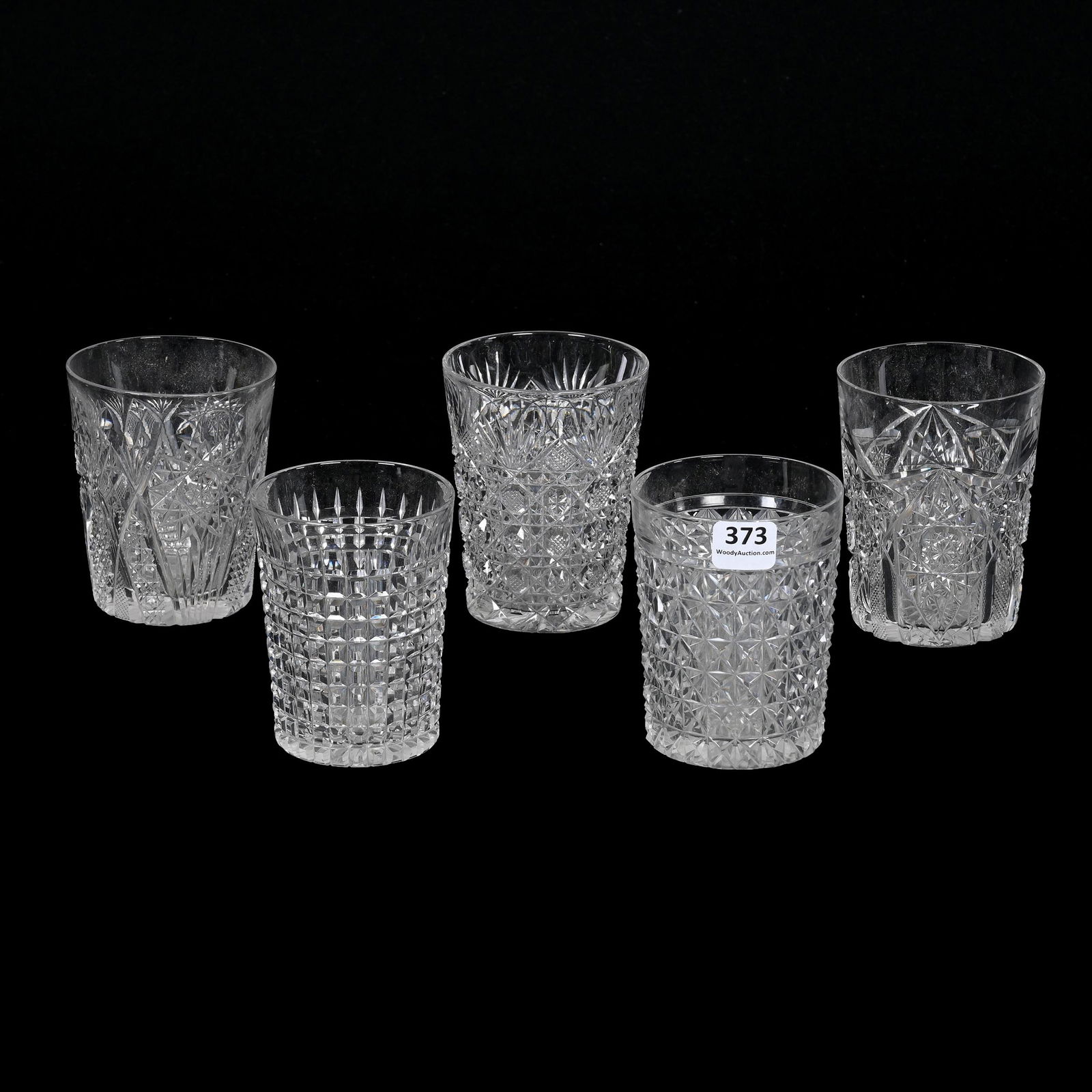 (5) Tumblers, ABCG, Assorted Patterns (1 of 3)