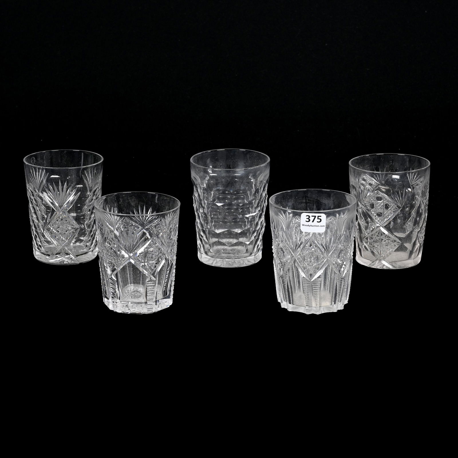 (5) Tumblers, ABCG, Assorted Patterns (1 of 3)