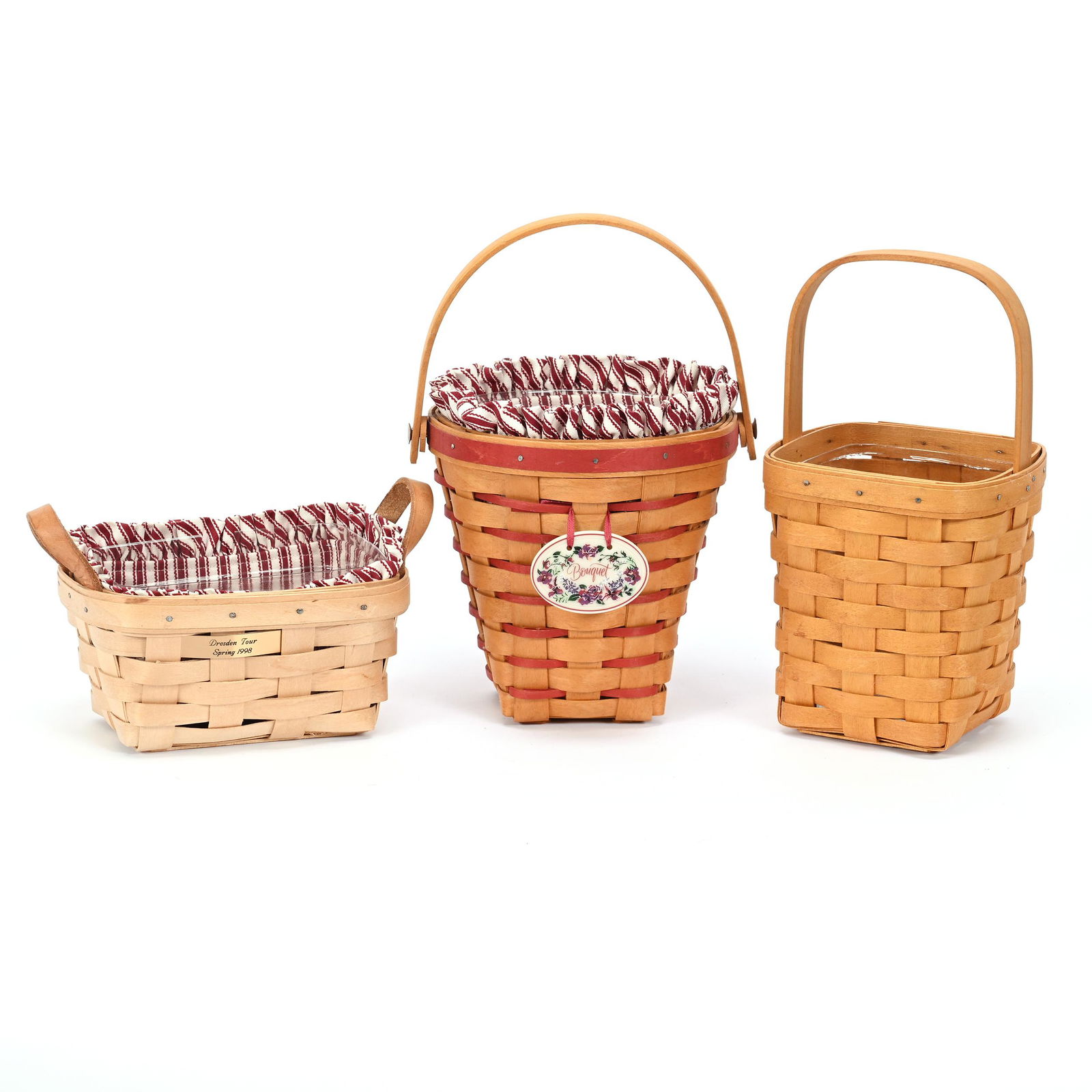 (3) Longaberger Baskets Auction