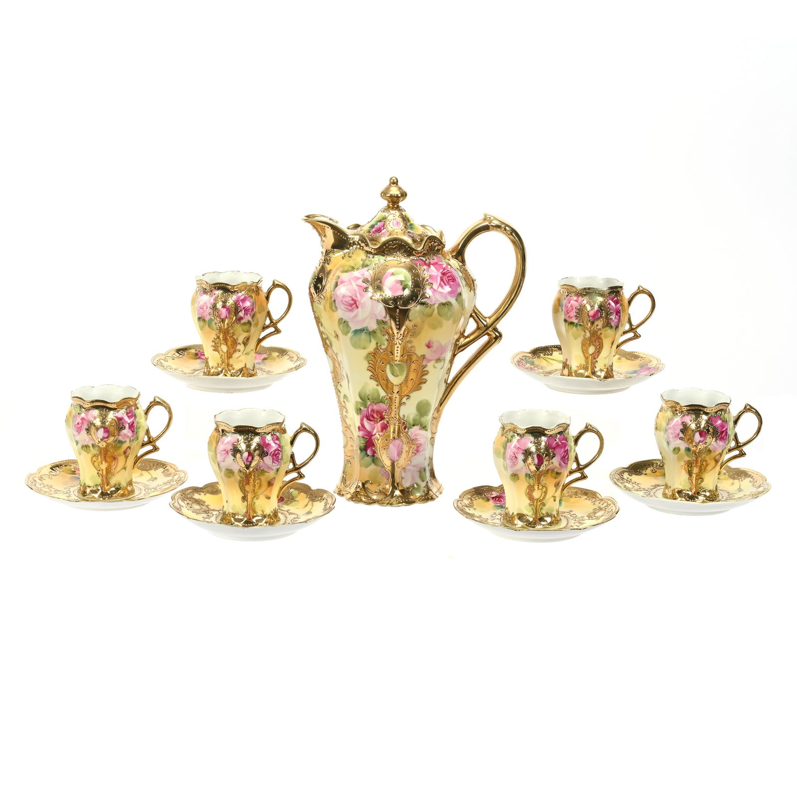 Chocolate Set Marked Nippon (1 of 7)