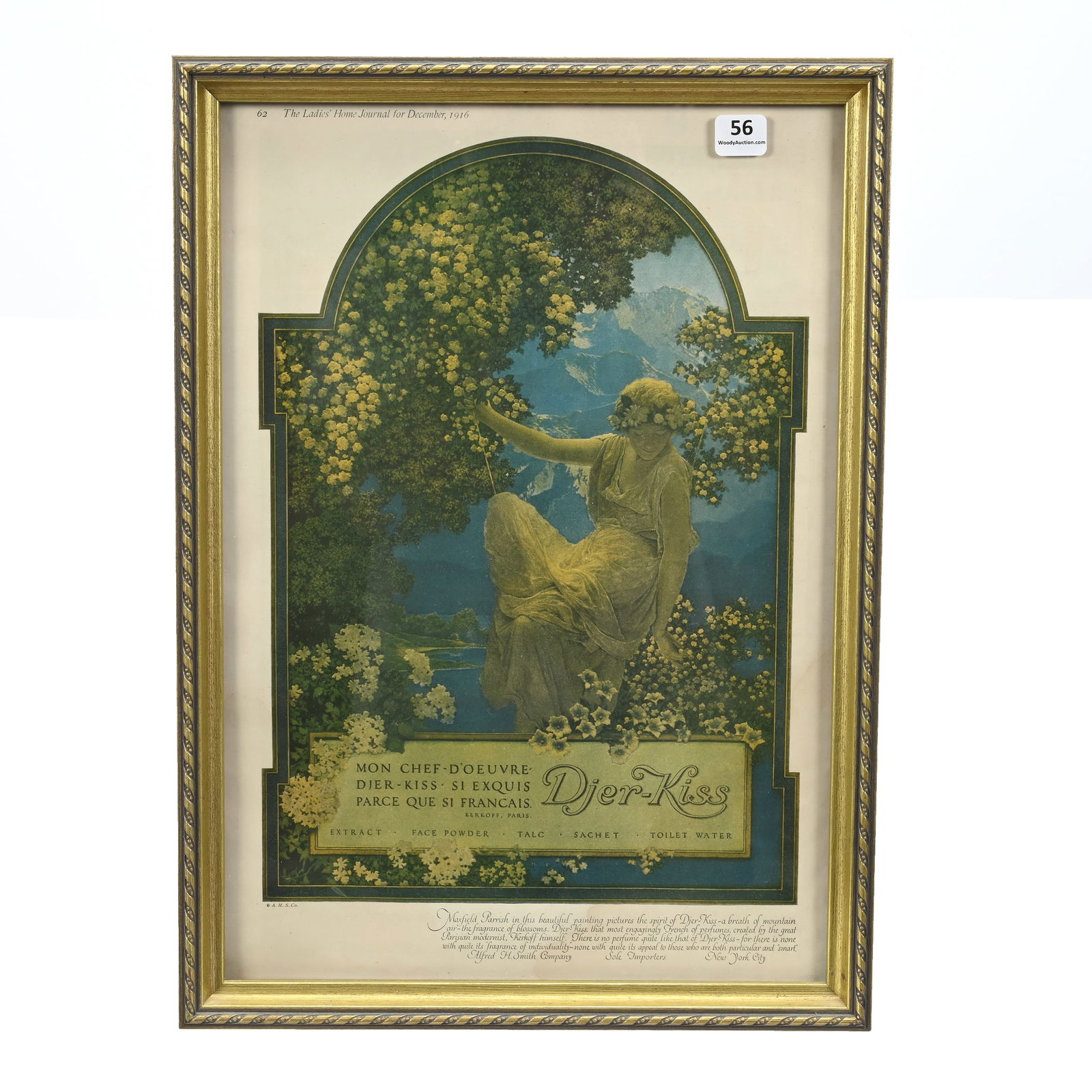 Framed Advertising Print, Maxfield Parrish (1 of 3)