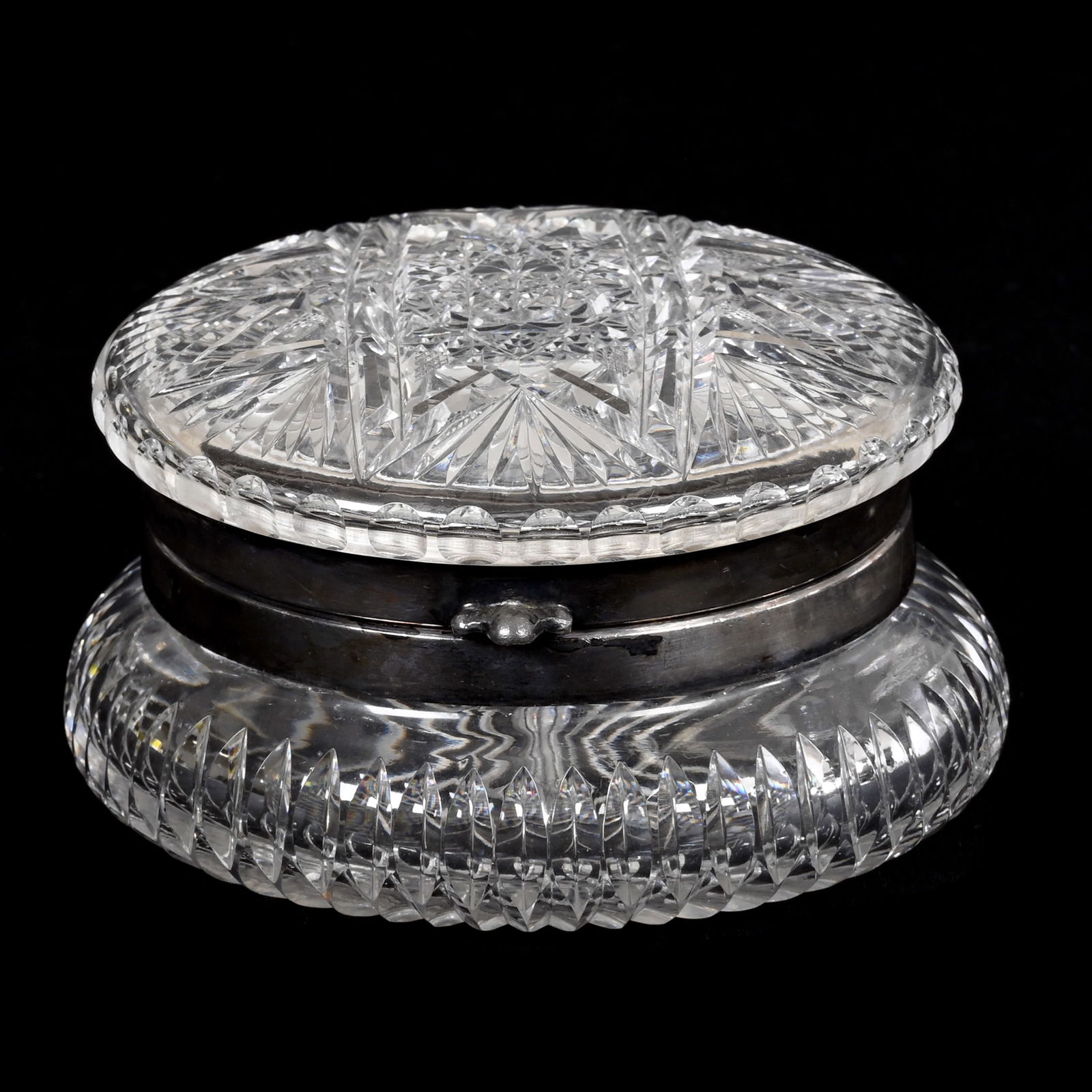 Jewel Box, ABCG, Pearl Pattern By Pairpoint (1 of 3)