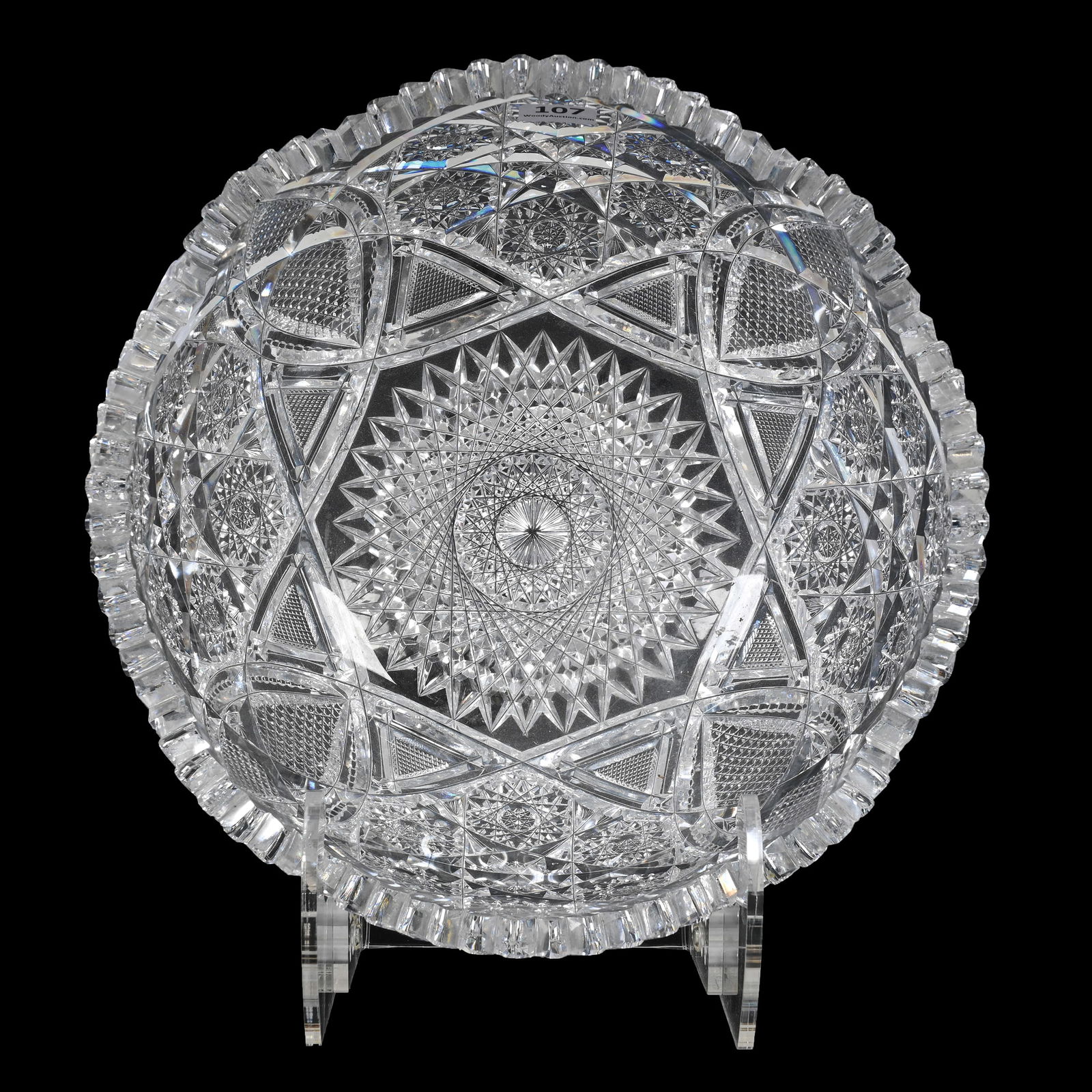 Bowl, ABCG, Columbia Pattern By Quaker City (1 of 3)