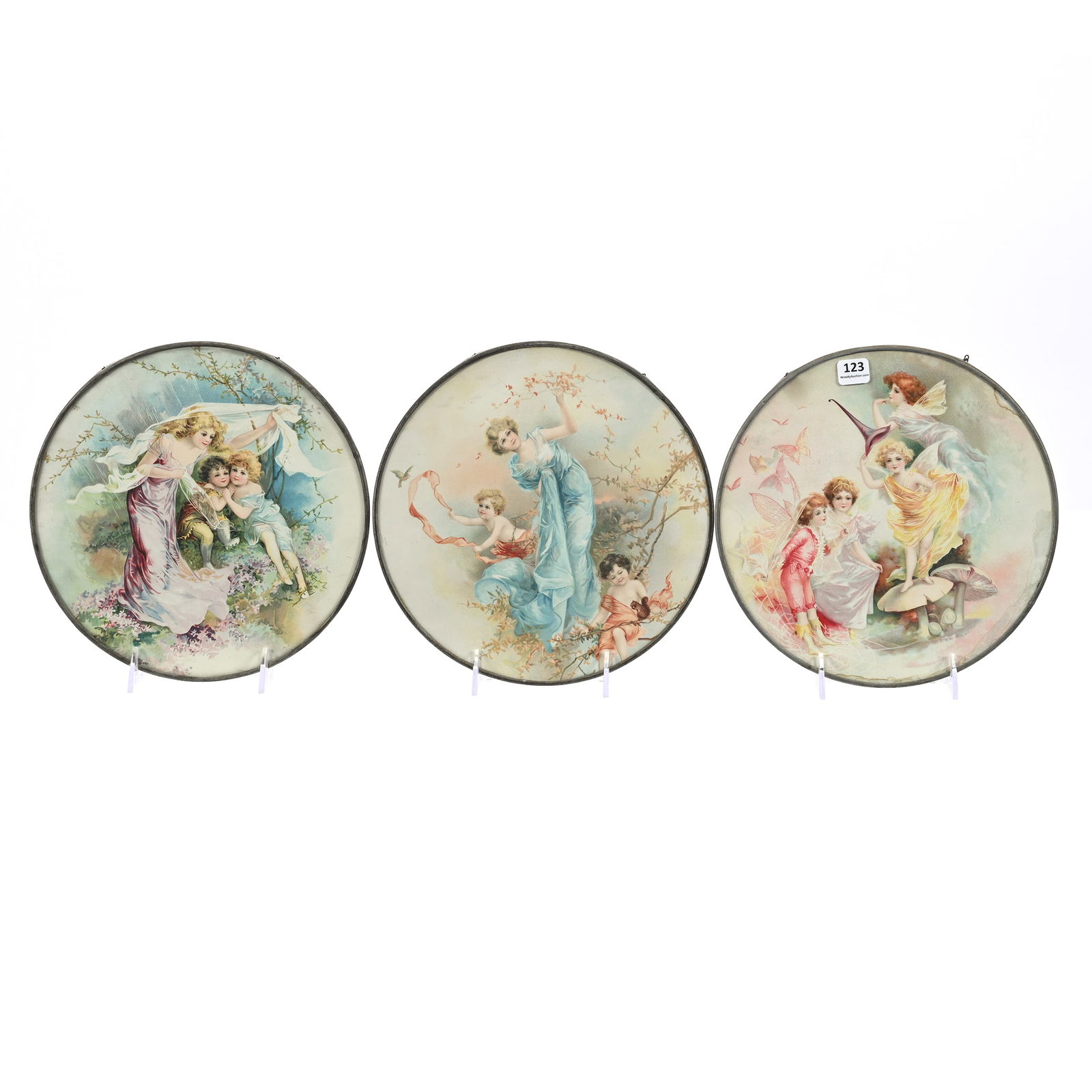 (3) Original Flue Covers (1 of 3)