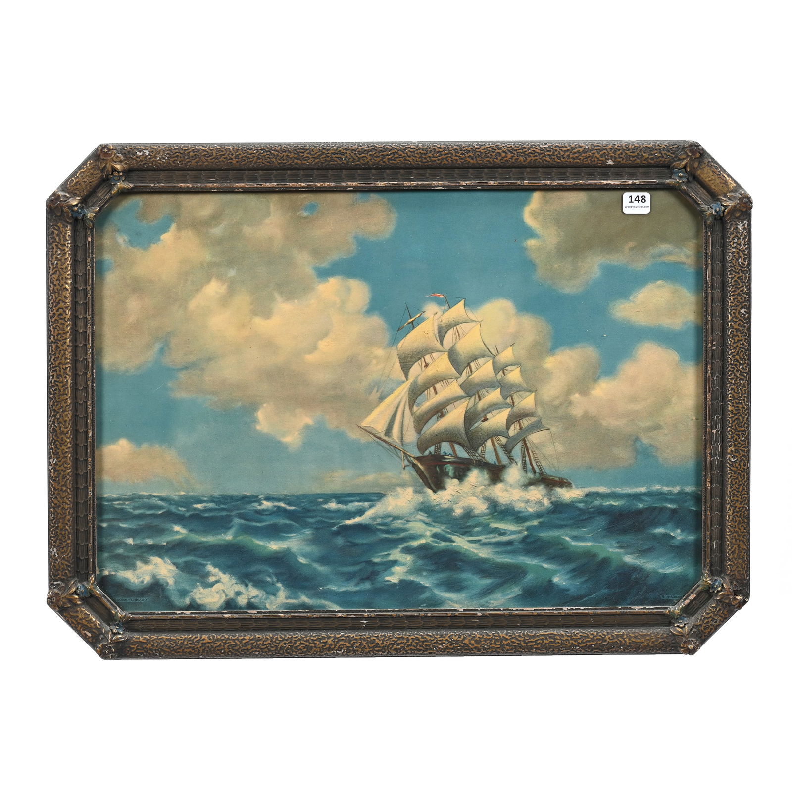 Framed Print By R. Atkinson Fox (1860-1935) (1 of 3)