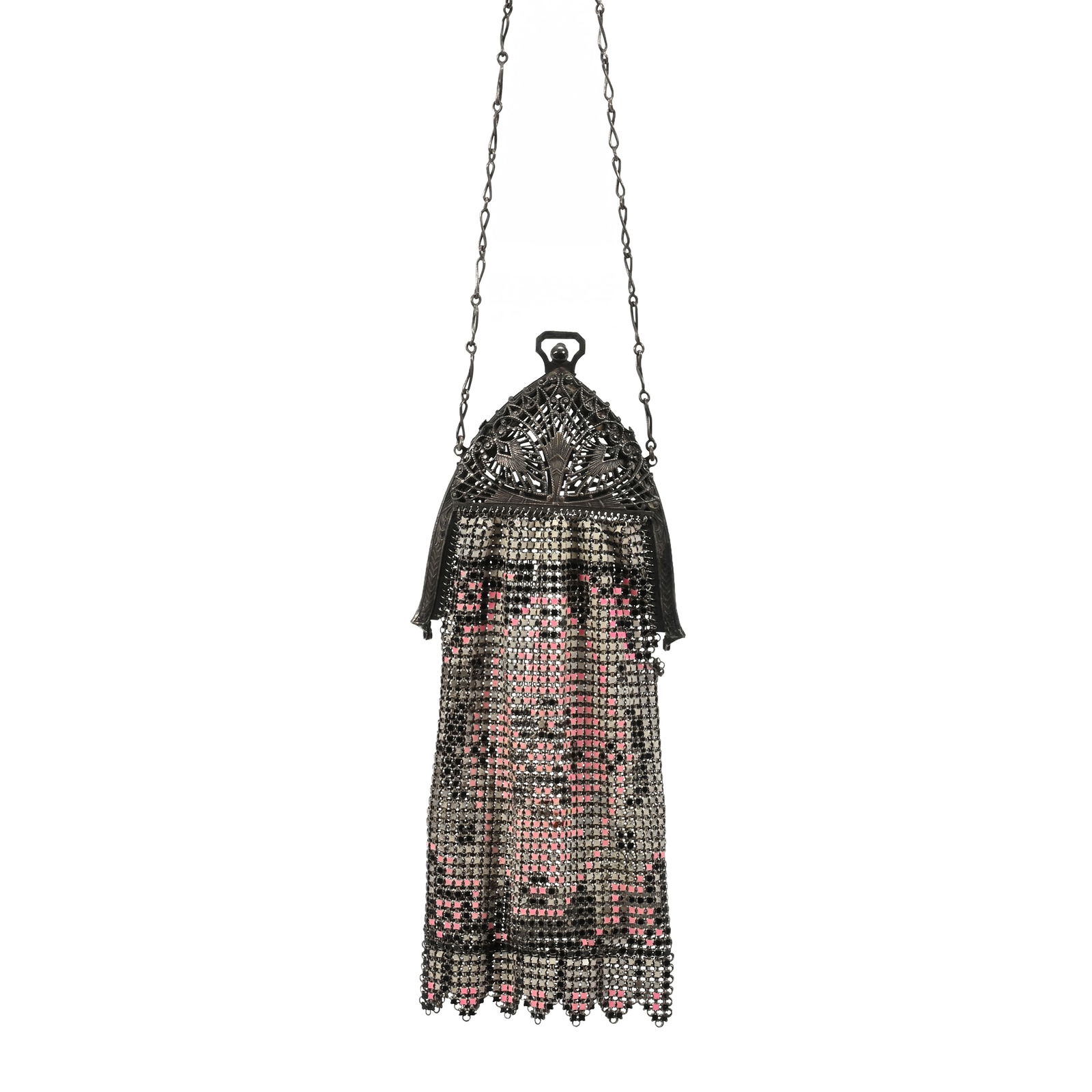 Victorian Mesh Evening Bag (1 of 3)