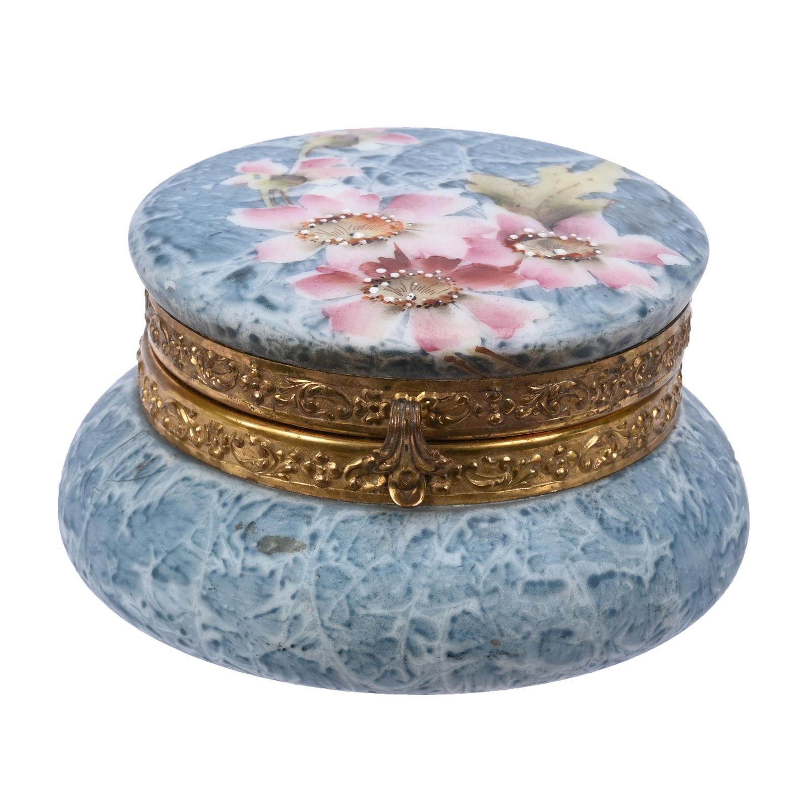 Jewel Box Marked Kelva Art Glass (1 of 4)