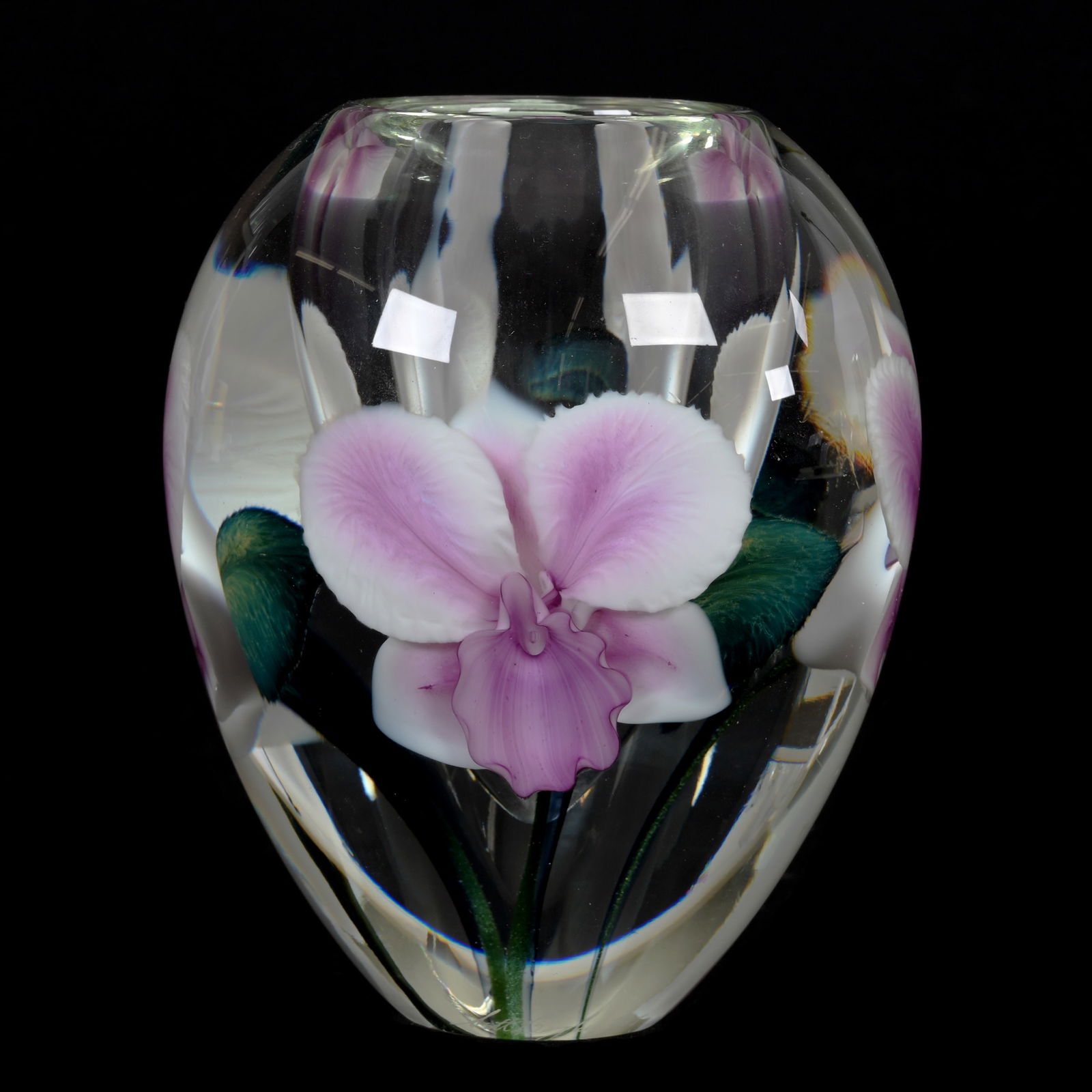 Paperweight Vase Marked Lotton Studios (1 of 4)