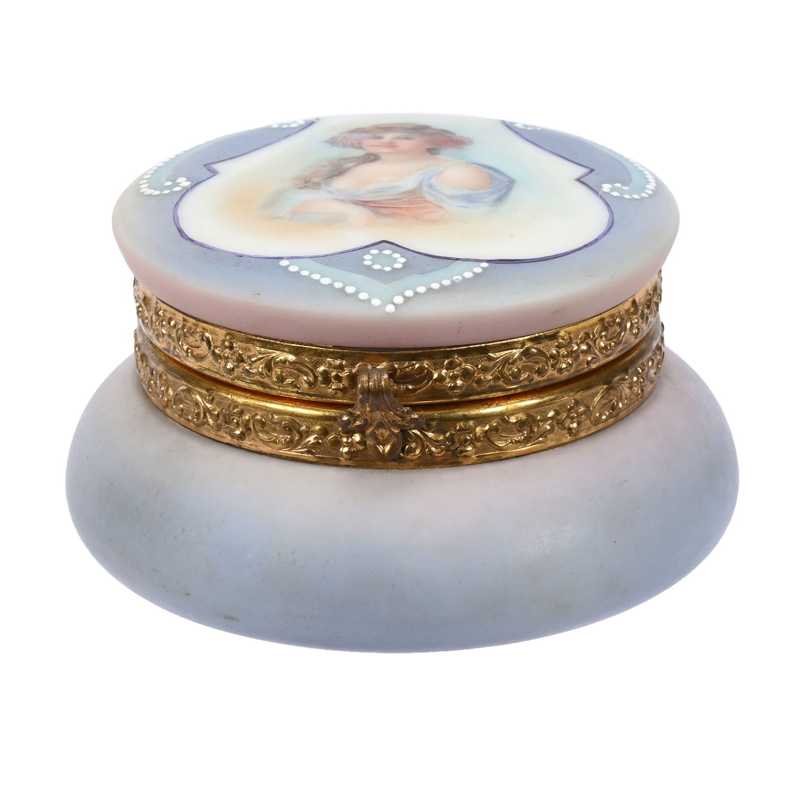 Jewel Box Marked Nakara Art Glass (1 of 4)