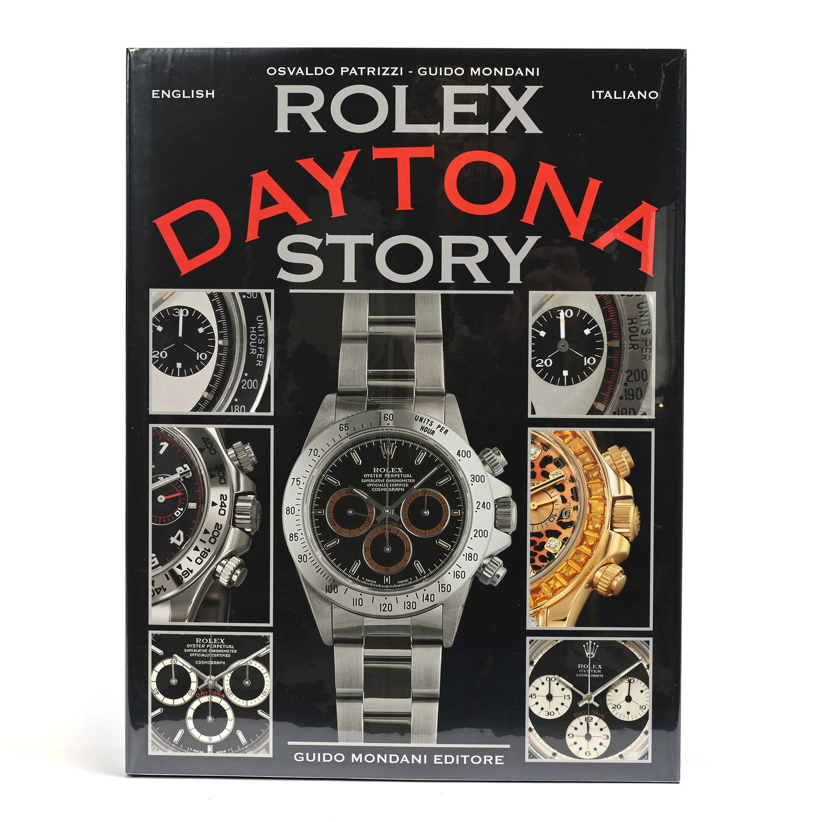 Rolex Daytona Story, Limited Edition Book: Rolex Daytona Story, Limited Edition Book, 13.5" x 17.75", By Osvaldo Patrizzi And Guido Mondani, Written In English And Italian, Limited Edition Of 2,000, Circa 2012, Like New Condition, Original Pac