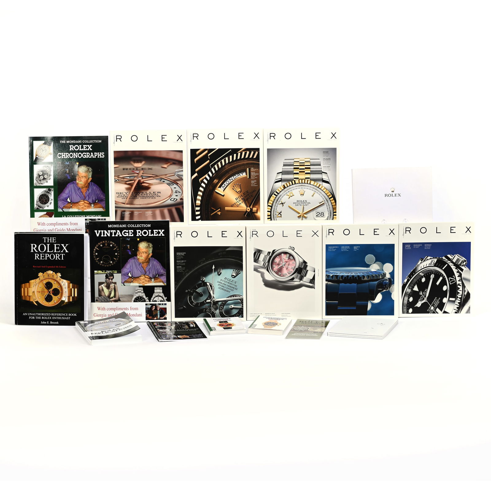 (20) Rolex Pamphlets, Brochures & Books (1 of 5)