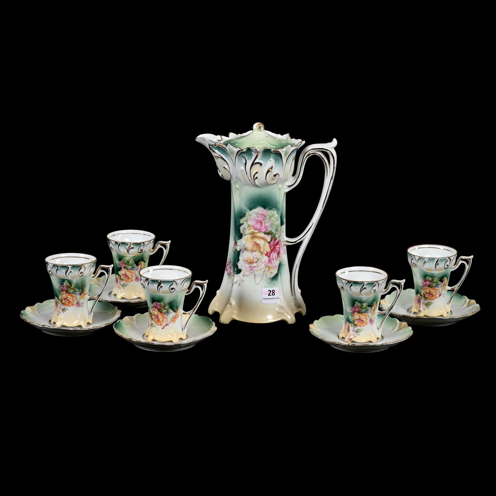 Chocolate Set, R.S. Prussia (1 of 4)