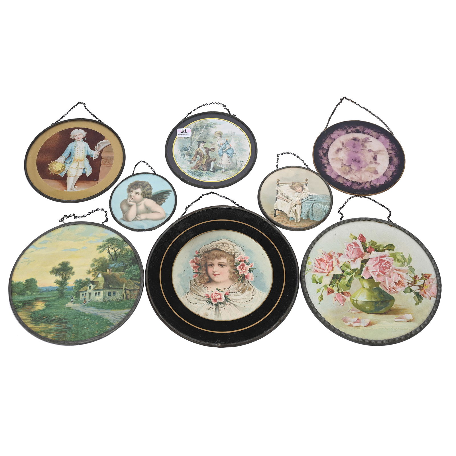 (7) Flue Covers, Assorted Sizes & Designs (1 of 2)