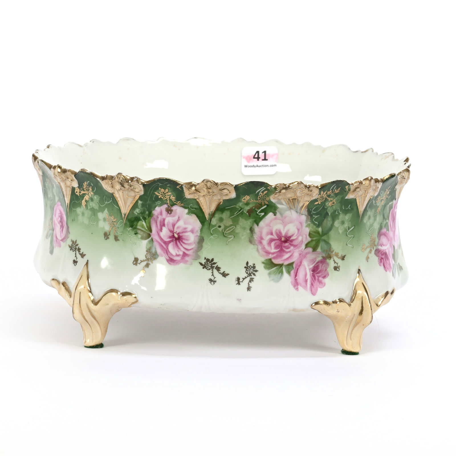 Ferner, Footed, Marked R.S. Prussia (1 of 3)