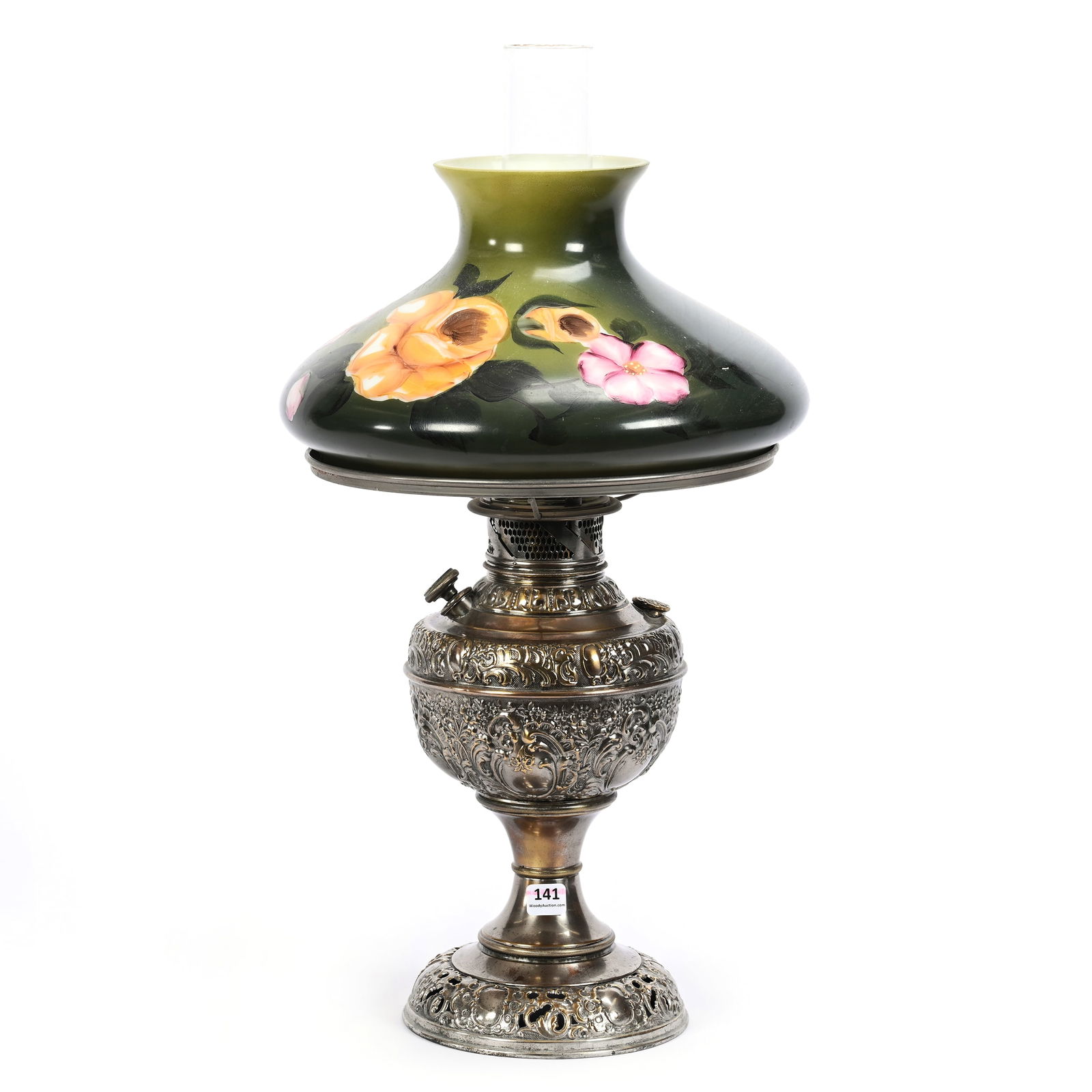 Original Kerosene Lamp Marked The New Rochester (1 of 4)