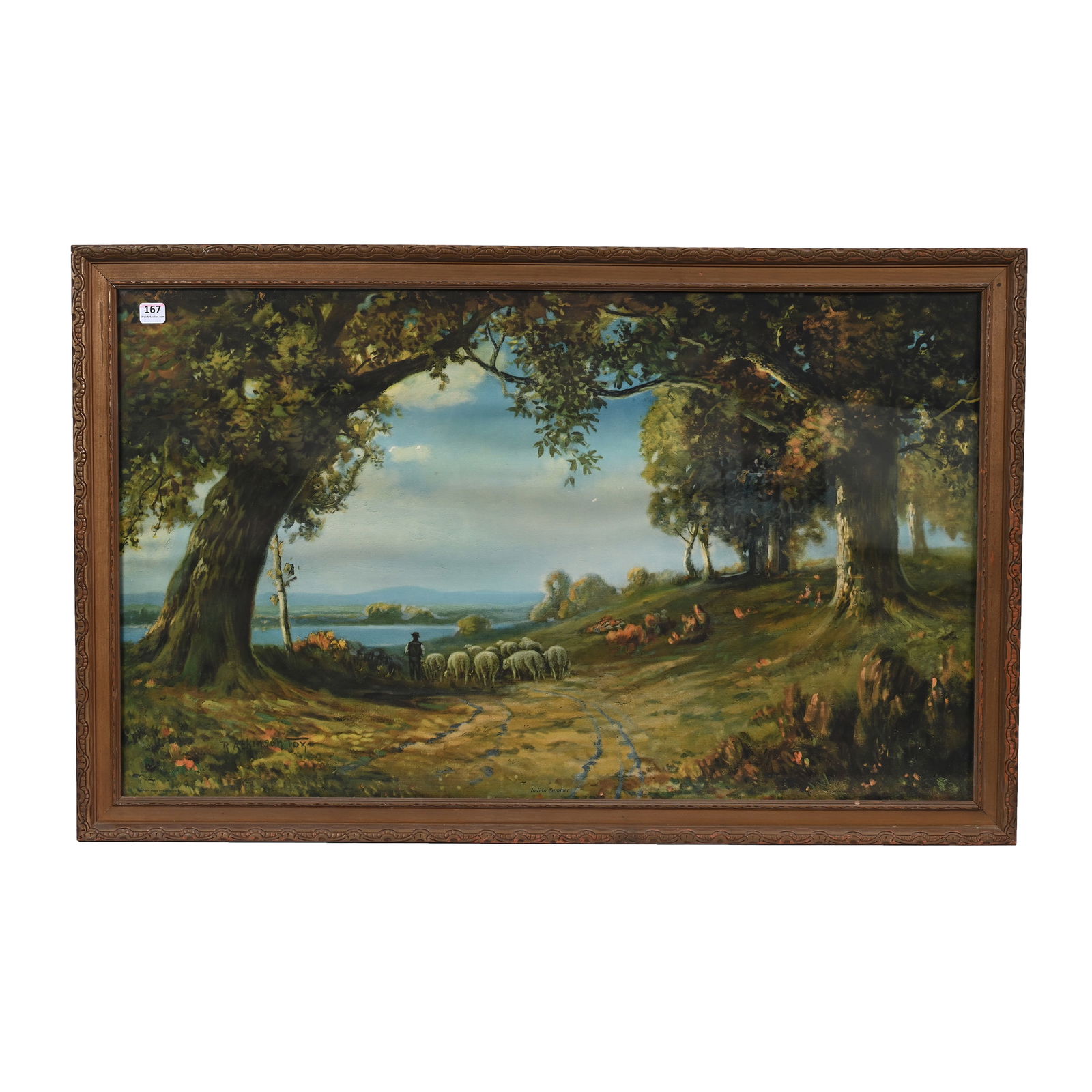 Original Framed Print By R. Atkinson Fox (1 of 4)