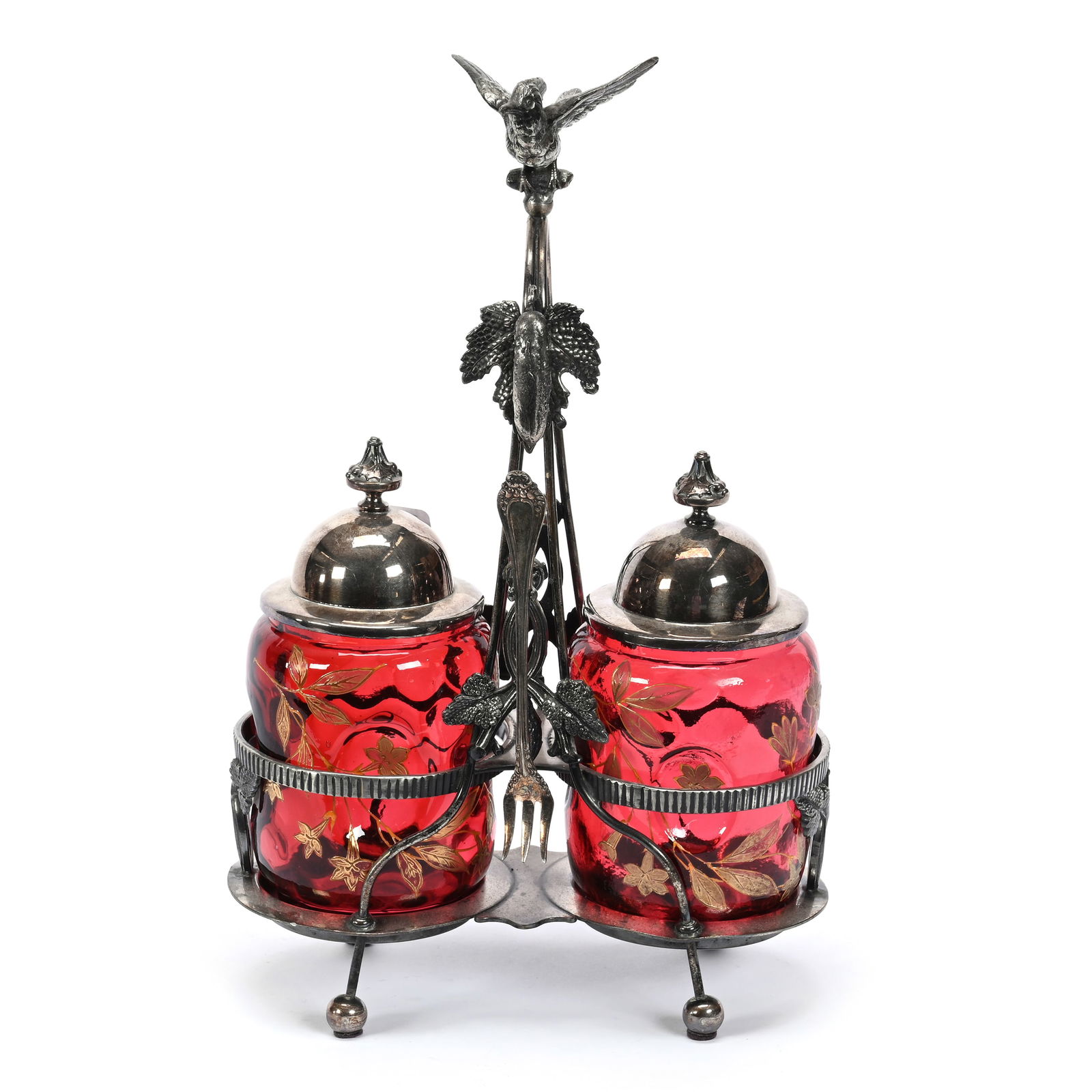 Double Victorian Pickle Castor (1 of 4)