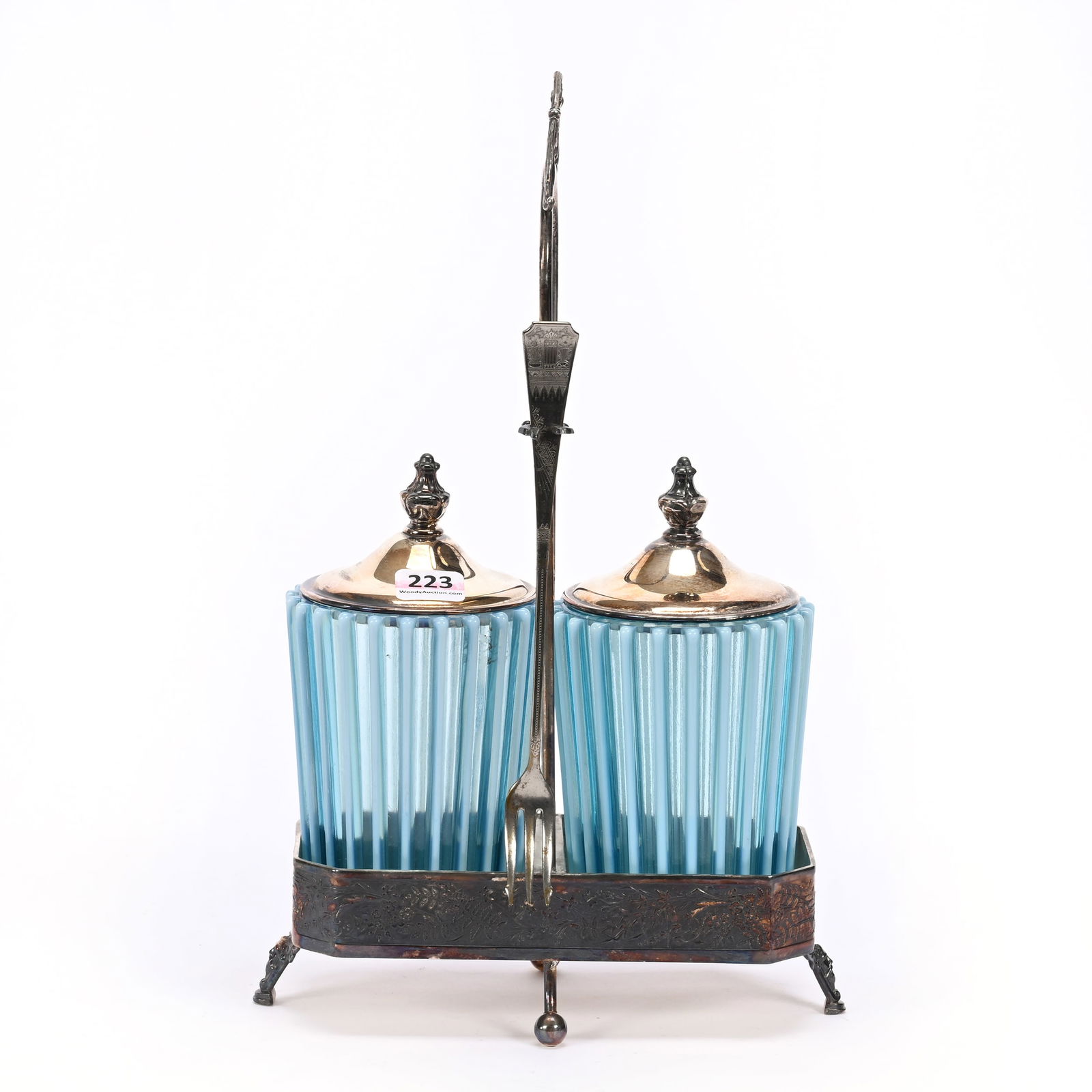 Double Victorian Pickle Castor (1 of 4)