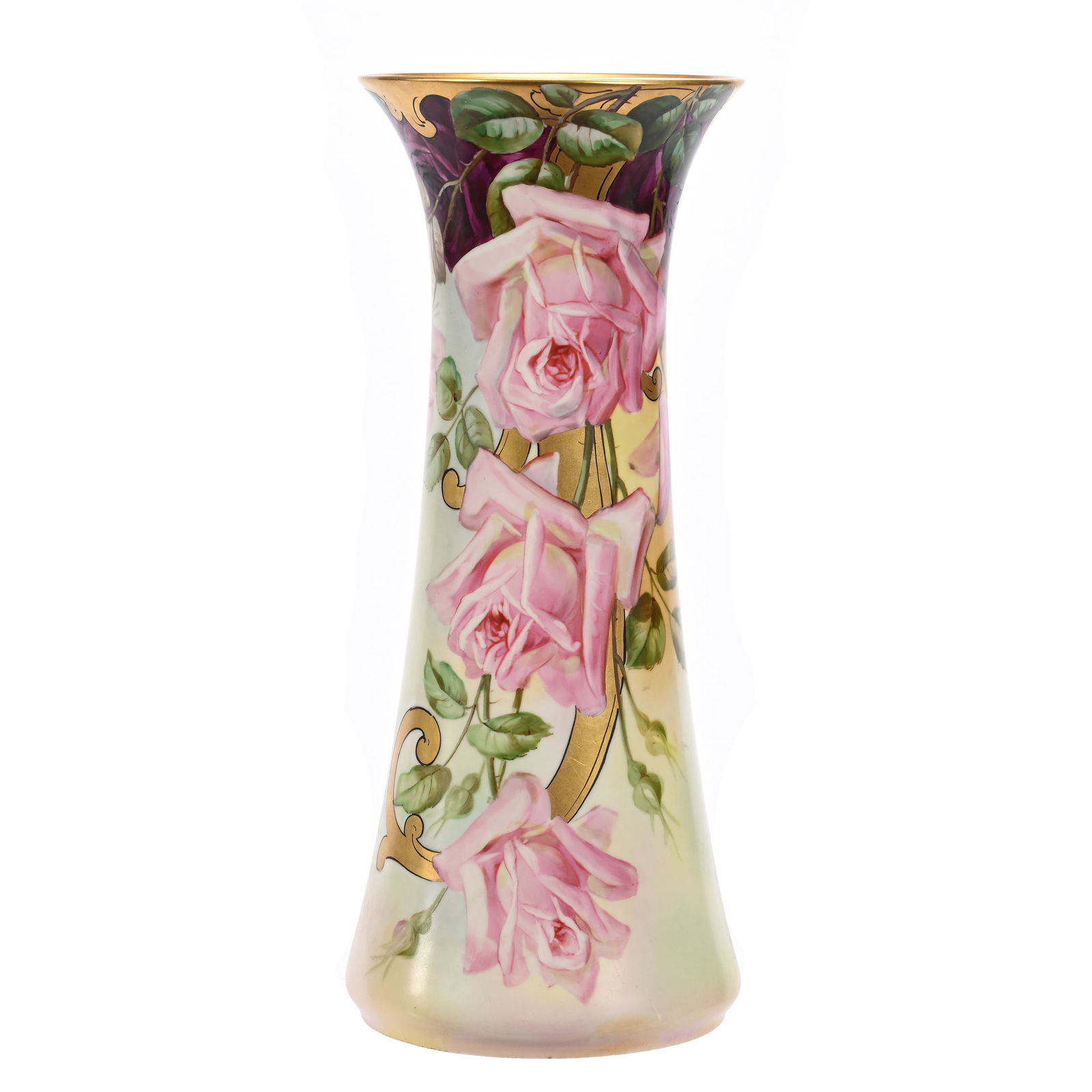 Vase, Hand Painted, Willetts Belleek Blank (1 of 4)