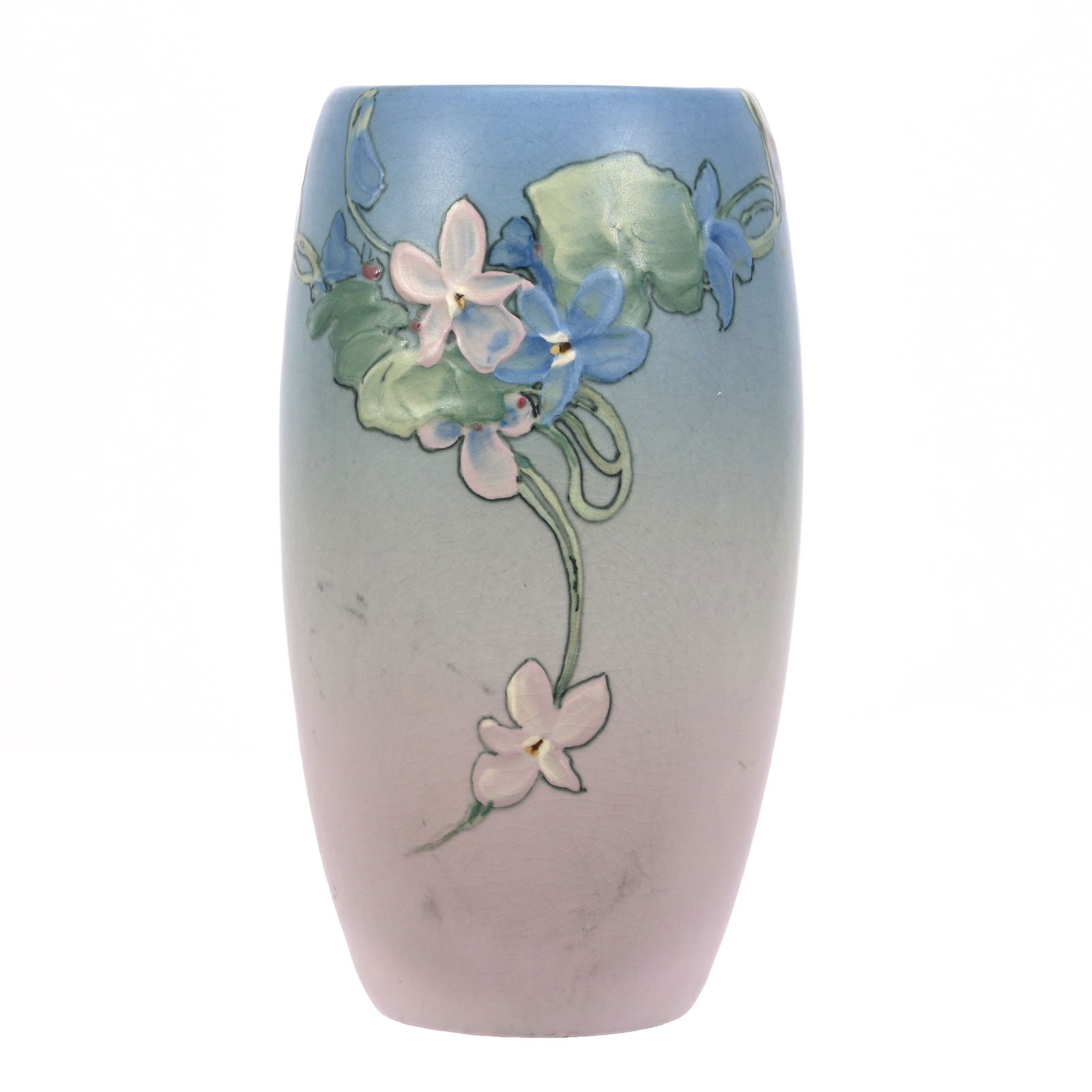 Vase Marked Weller Hudson Art Pottery (1 of 4)