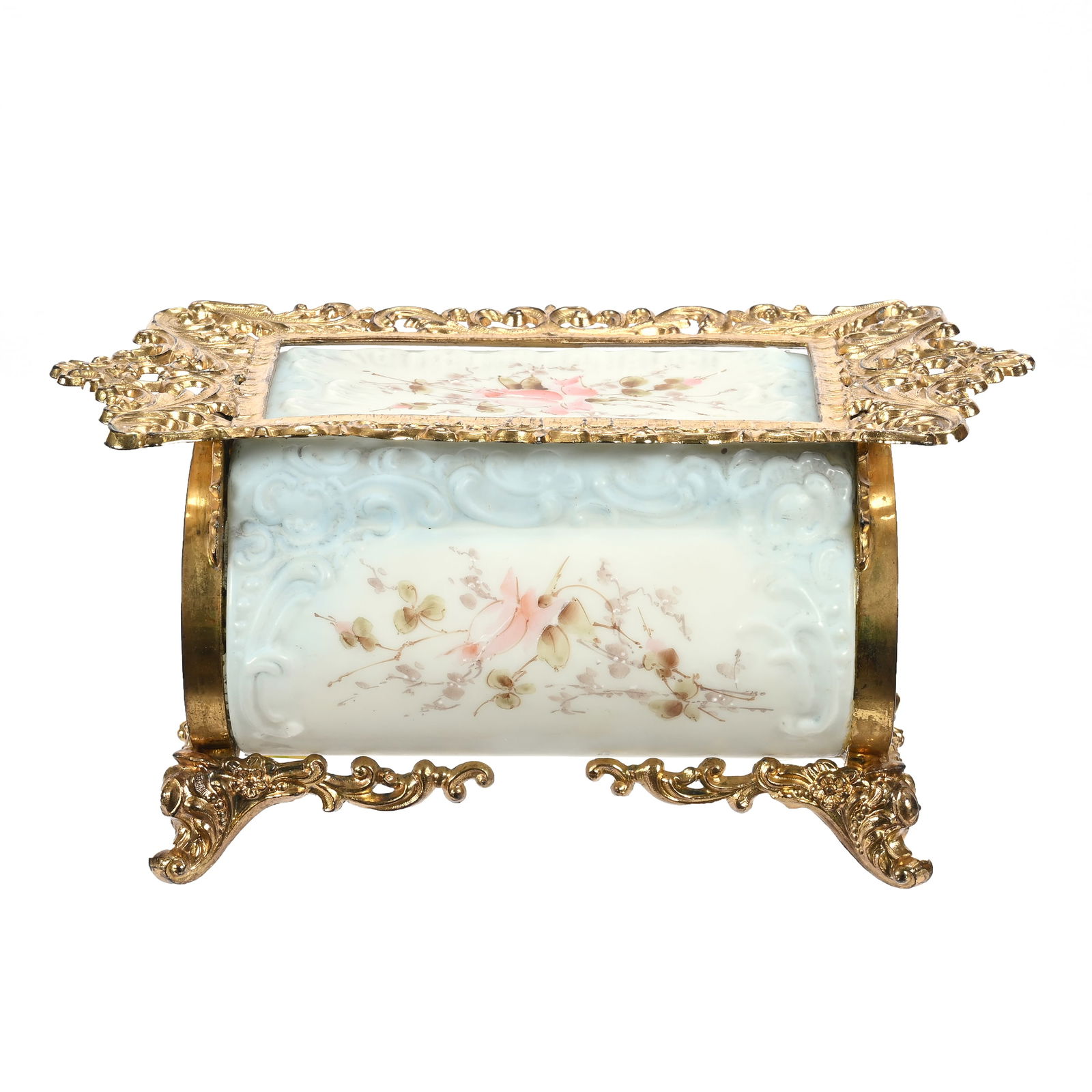 Whisk Broom/Trinket Tray Combination, Wave Crest (1 of 3)