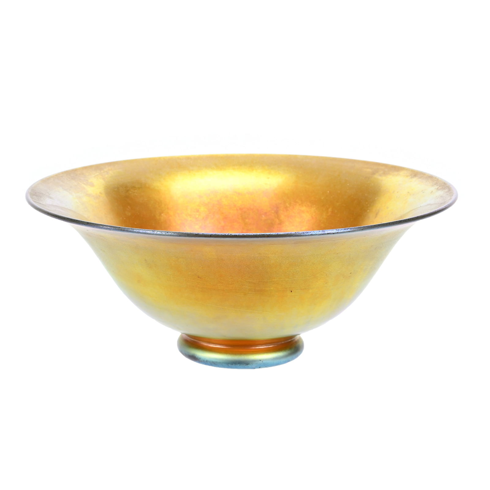 Bowl Signed Aurene #2851 By Steuben Art Glass (1 of 3)