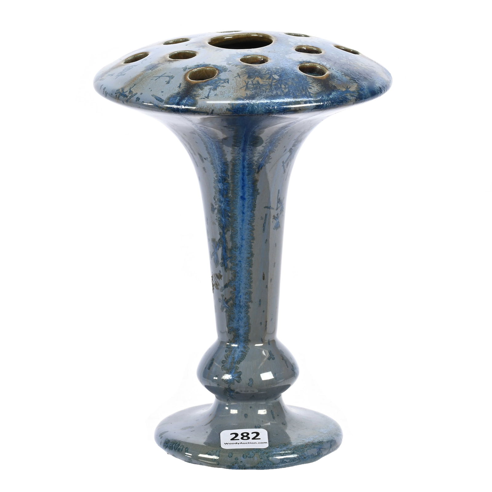 Mushroom Shape Flower Frog Marked Fulper (1 of 3)