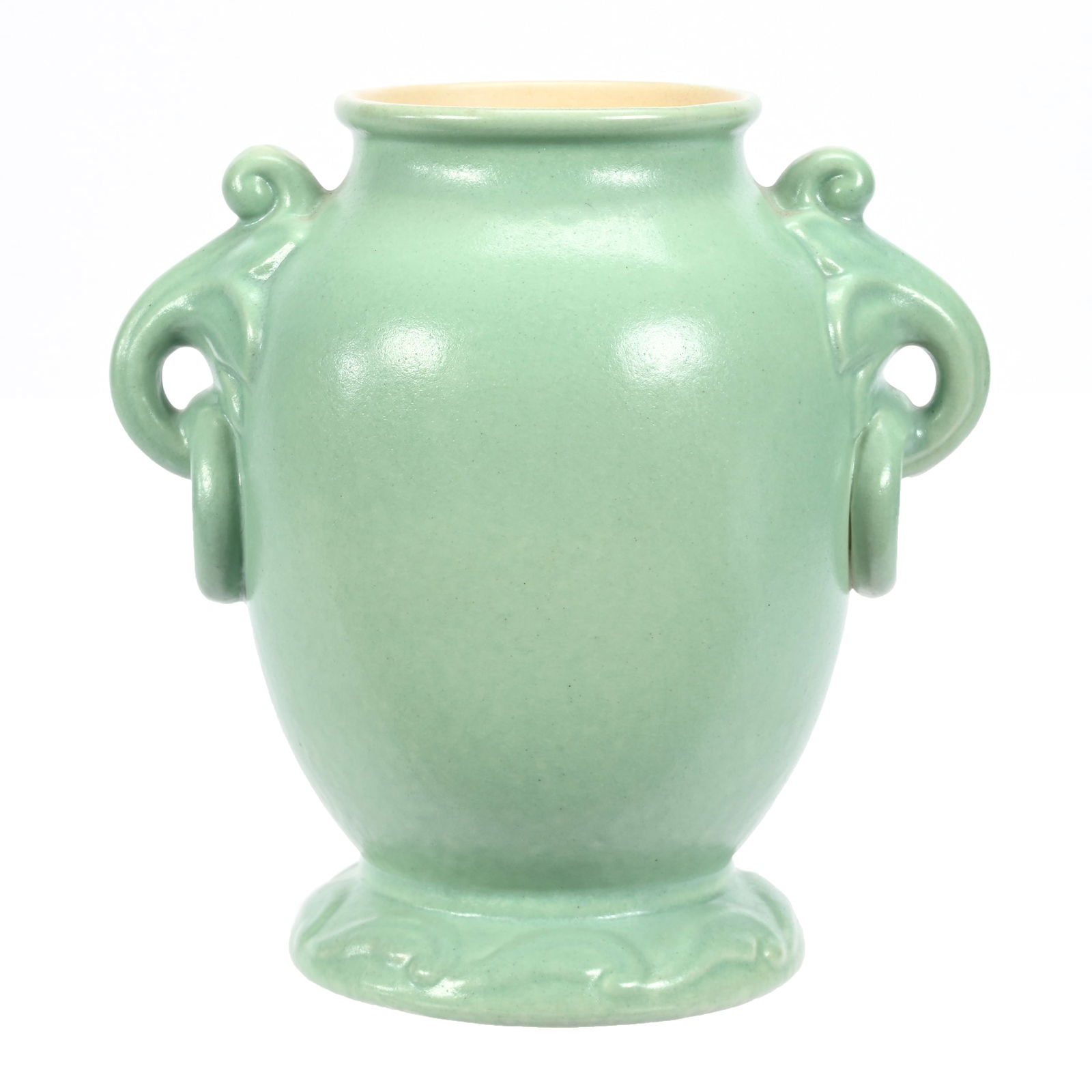 Vase, Two Handles, Marked Rumrill #640 Pottery (1 of 3)
