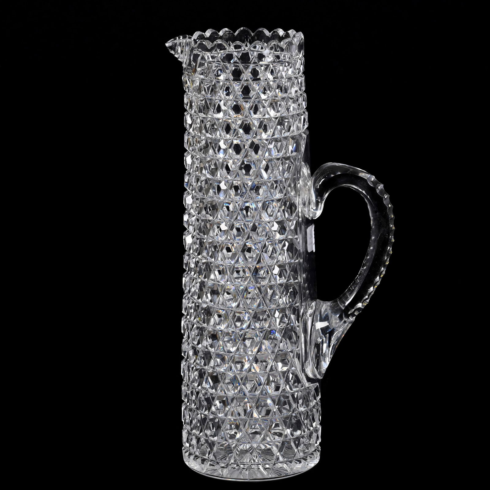 Tankard, American Brilliant Cut Glass (1 of 3)