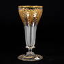 Pedestal Vase, Clear Bohemian Art Glass