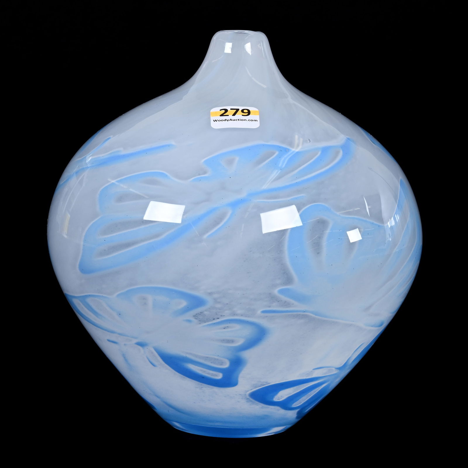 Vase, Contemporary Art Glass Signed Kosta Boda (1 of 3)