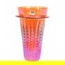 Vase, Contemporary Glass, Artist Signed, Dated 1993
