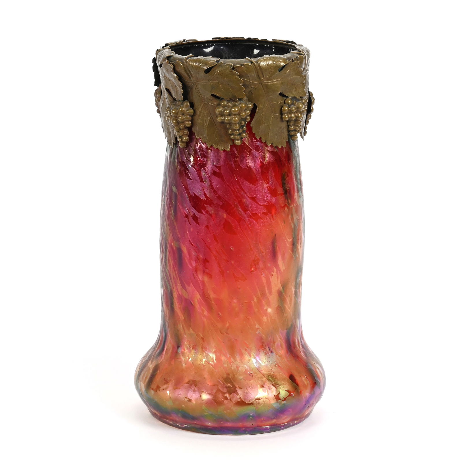 Vase, Unmarked Rindskopf Petita Art Glass (1 of 3)