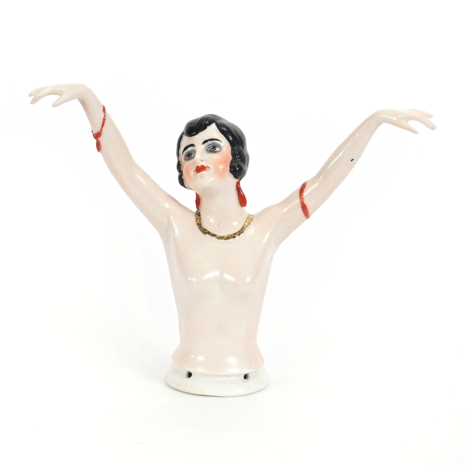 Half Doll, Porcelain, Karl Schneider Flapper Girl (1 of 3)