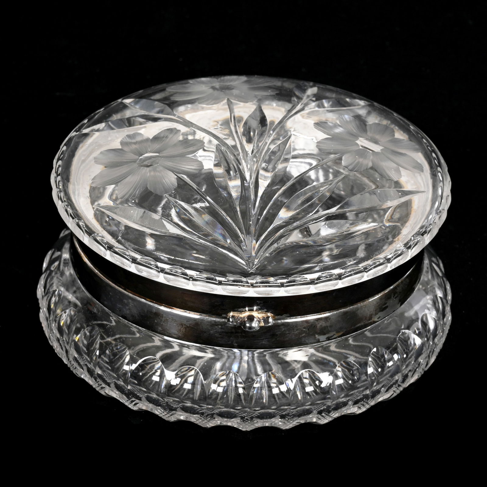 Jewel Box, ABCG, Engraved Floral Motif (1 of 3)