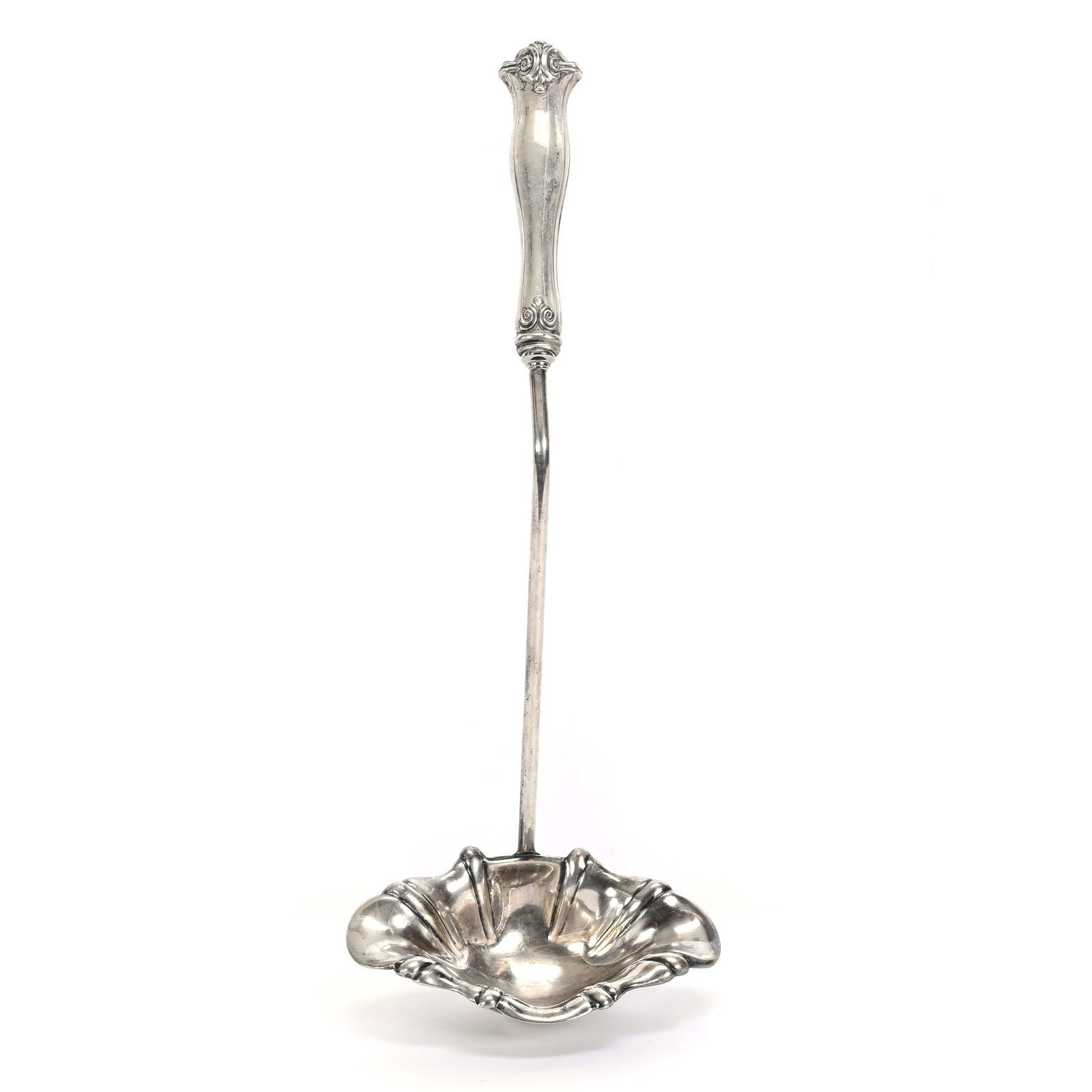 Punch Ladle, Sterling Handle, Silverplate Dipper (1 of 3)