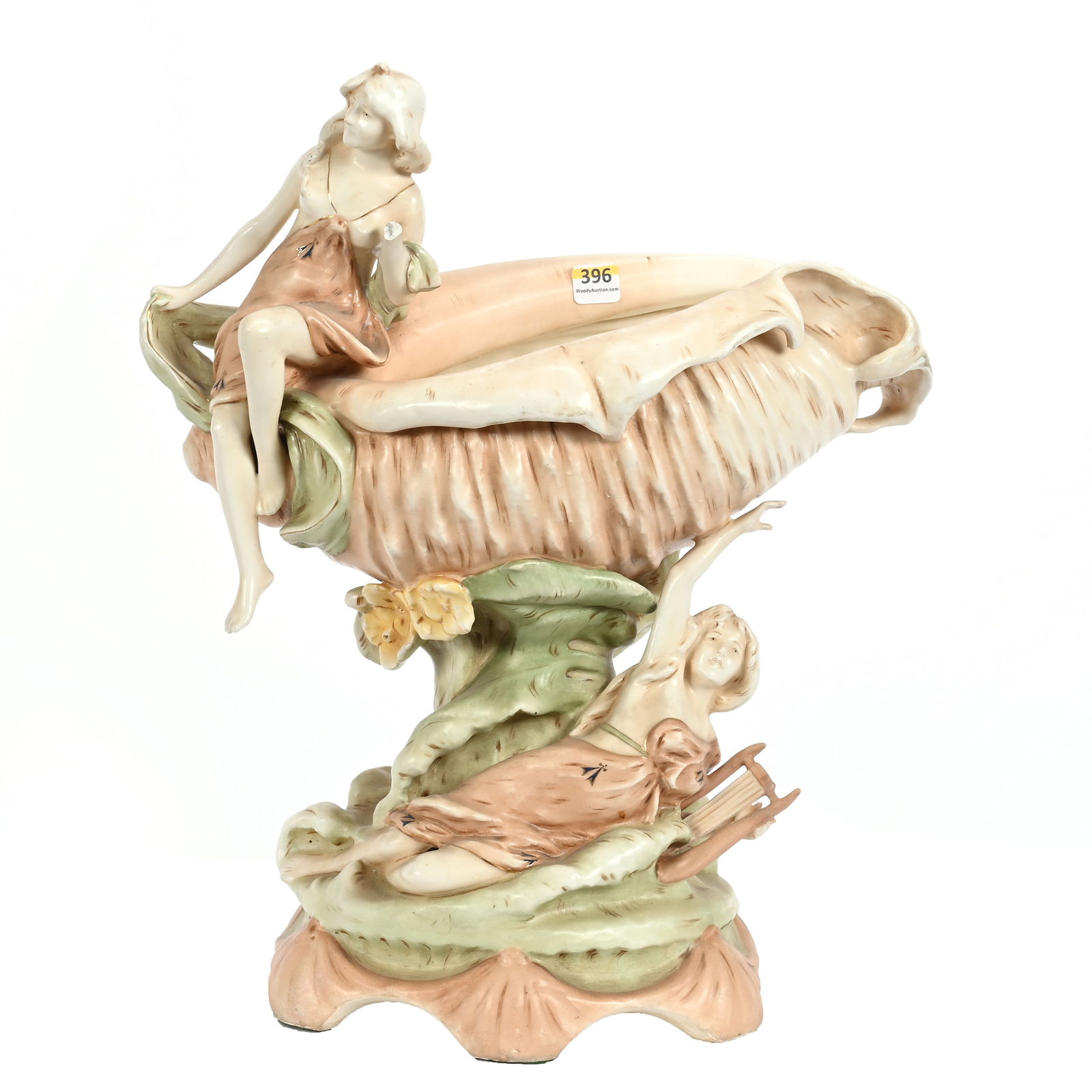 Centerpiece, Unmarked Royal Dux Style (1 of 5)