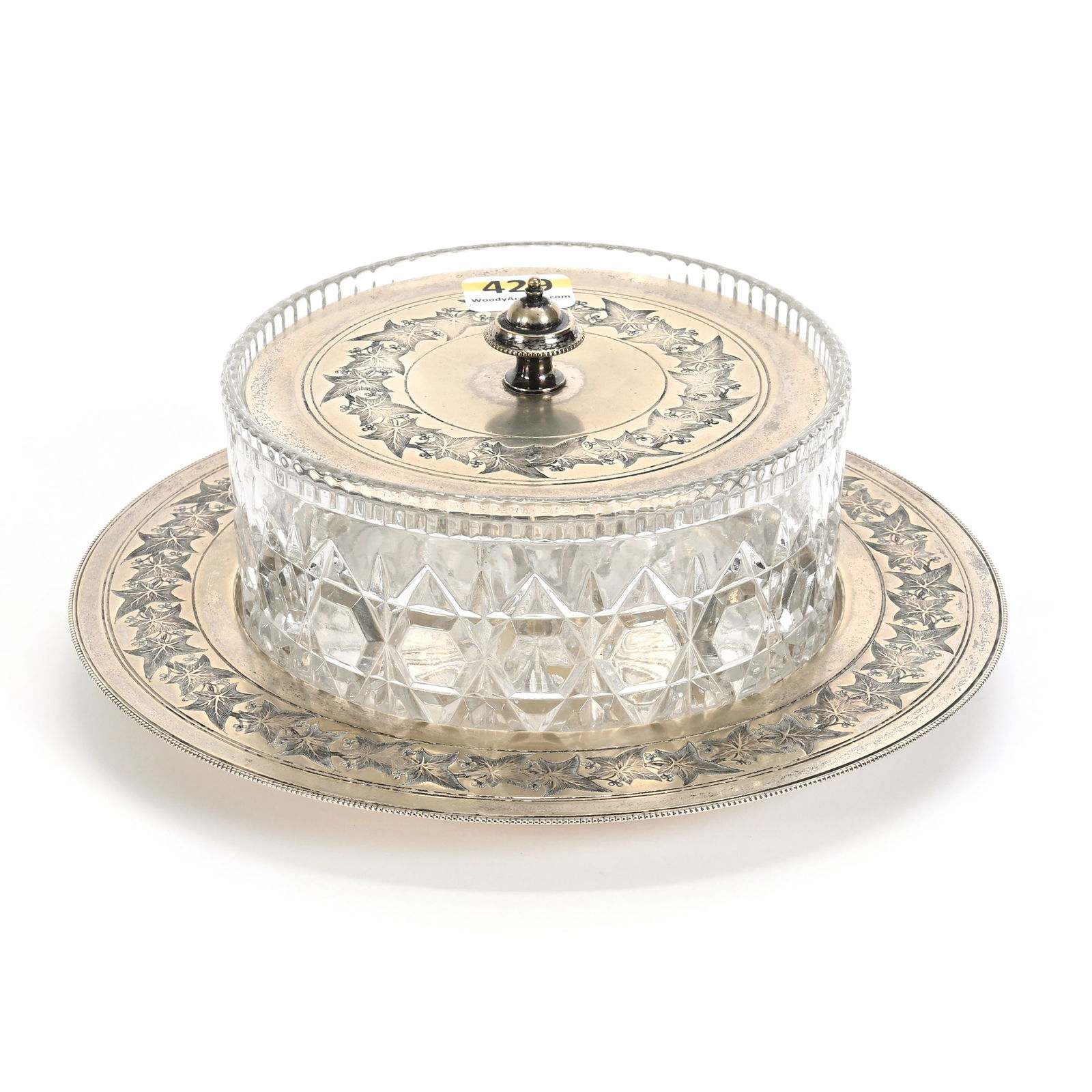 Butter Dish, Three Piece (1 of 4)