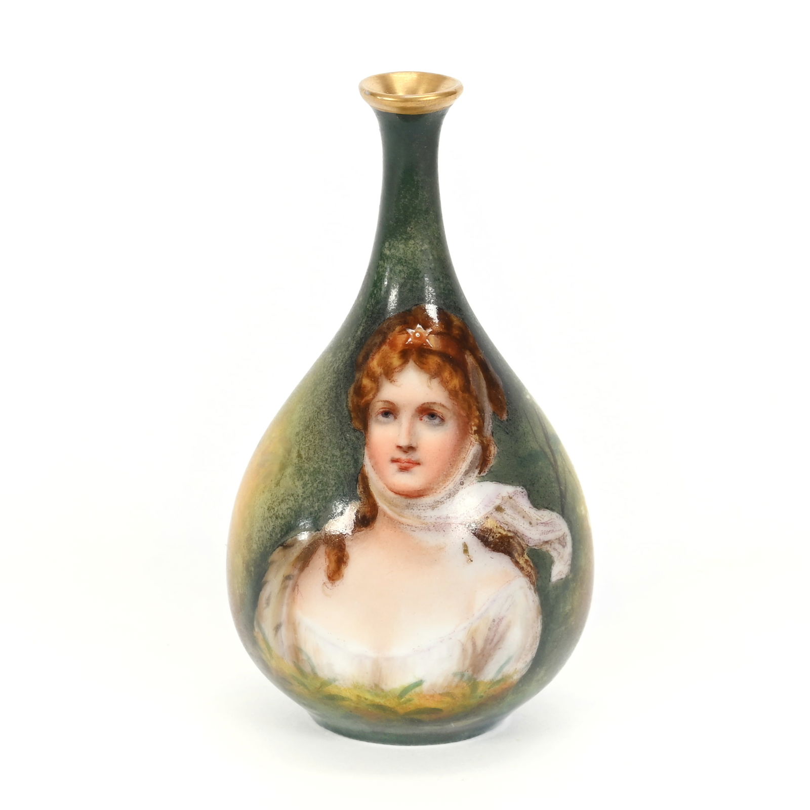 Miniature Vase Marked Royal Schwarzburg (1 of 3)